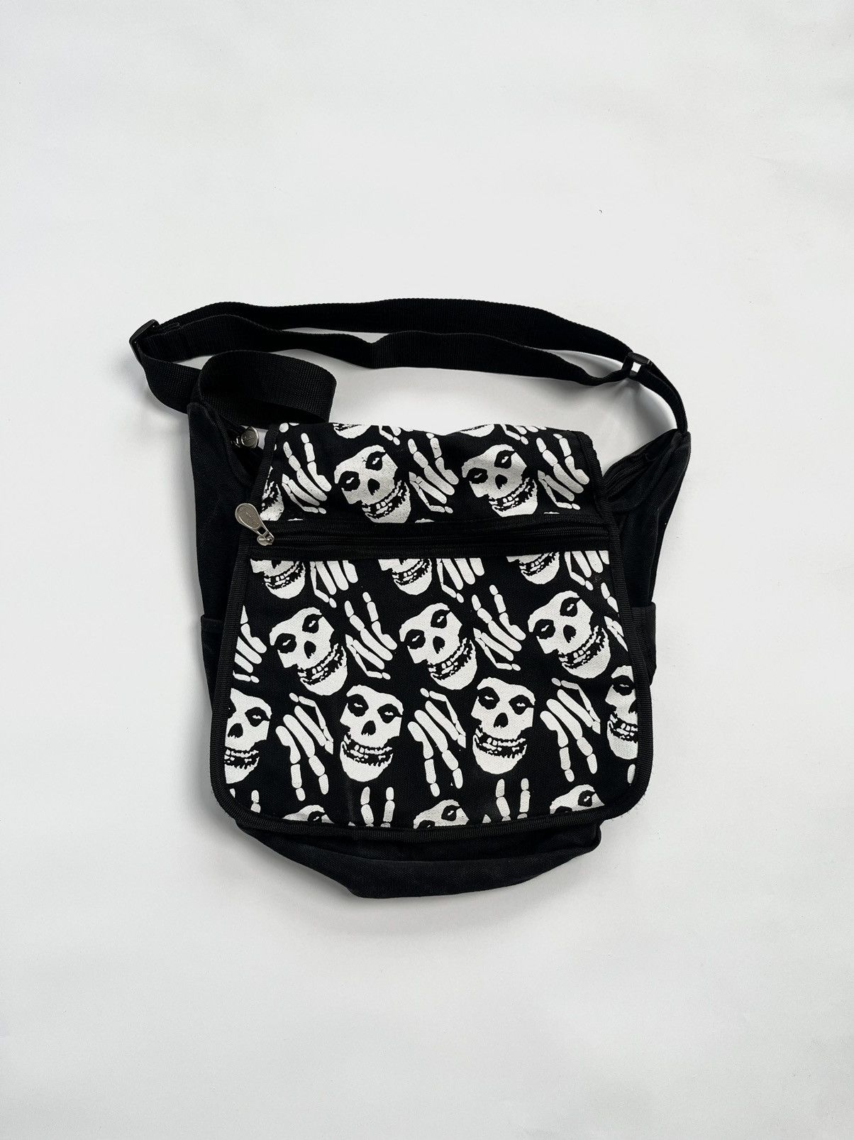 Misfits Vintage Misfits Monogram Black Shoulder Bag Size ONE SIZE - 1 Thumbnail
