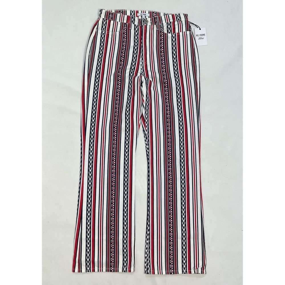 RE/DONE NWT New $395 Re/Done Ford 70s Bootcut High Rise Waist Star Size 29" - 9 Thumbnail