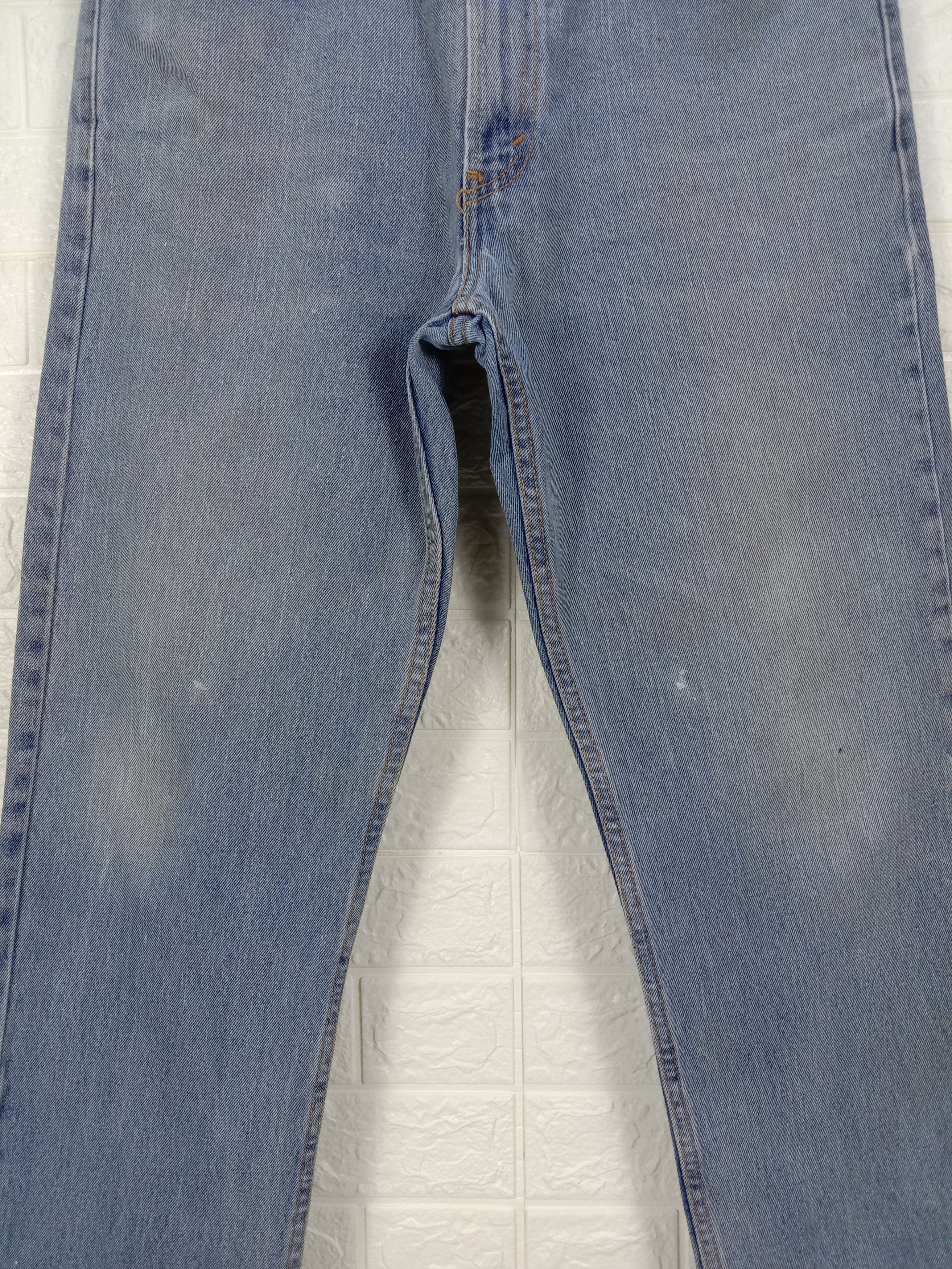 Levi's Vintage Levi's 505 Jeans Light Wash Regular Fit Denim Size US 34 / EU 50 - 3 Thumbnail