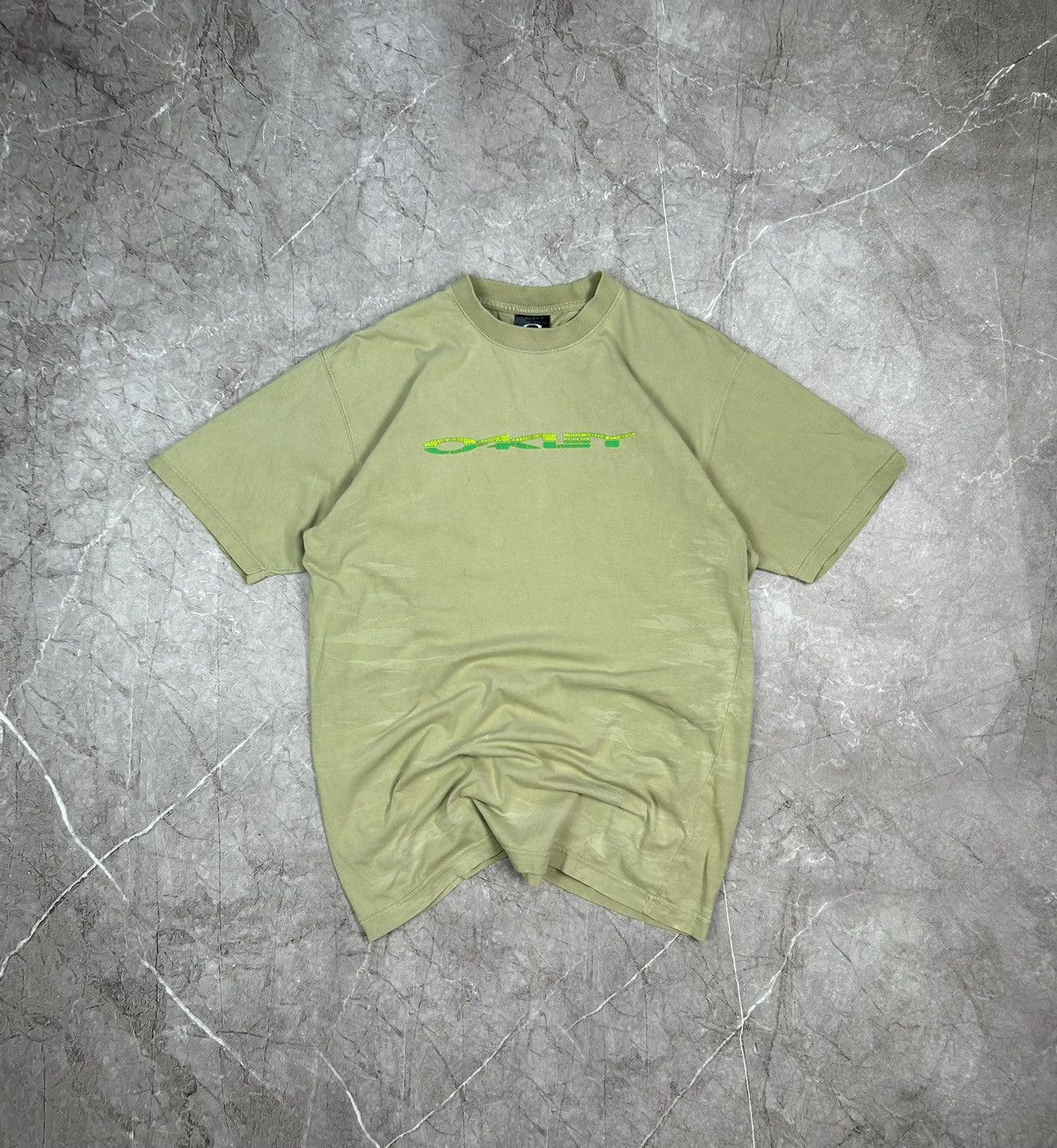 Japanese Brand × Oakley × Vintage Vintage Oakley vintage distressed t shirt Size US L / EU 52-54 / 3 - 1 Thumbnail