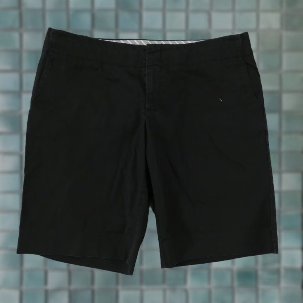 Gap Gap Shorts Womens 10 Stretch Chino Flat Front Black Mid Rise Casual Size 24" / US 00 / IT 34 - 1 Thumbnail