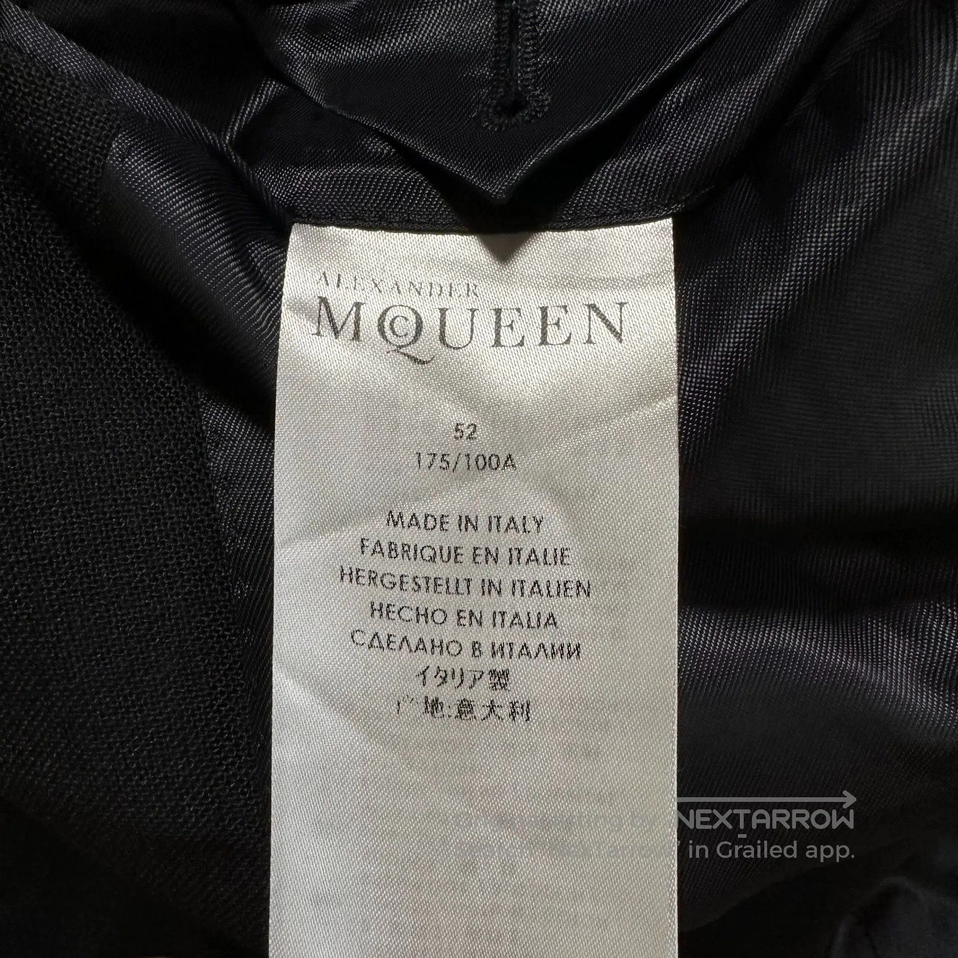 Alexander McQueen Alexander McQueen 15ss Check Blazer. Size US L / EU 52-54 / 3 - 5 Thumbnail