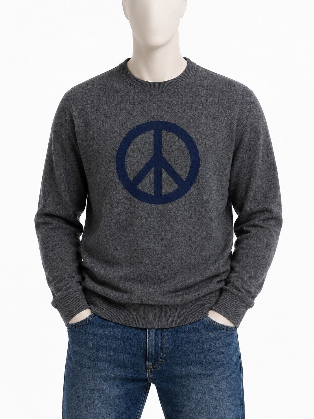 Moschino Love Moschino Wool/Cashmere Big Logo Sweater Size XL Size US XL / EU 56 / 4 - 1 Thumbnail