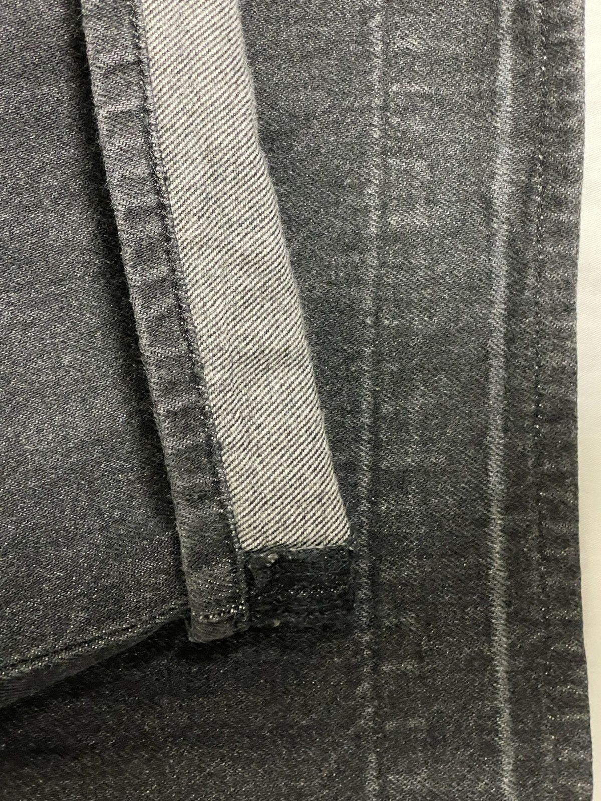 Japanese Brand Order Loose Fit Vintage Wash Japanese Denim Size US 29 - 6 Thumbnail