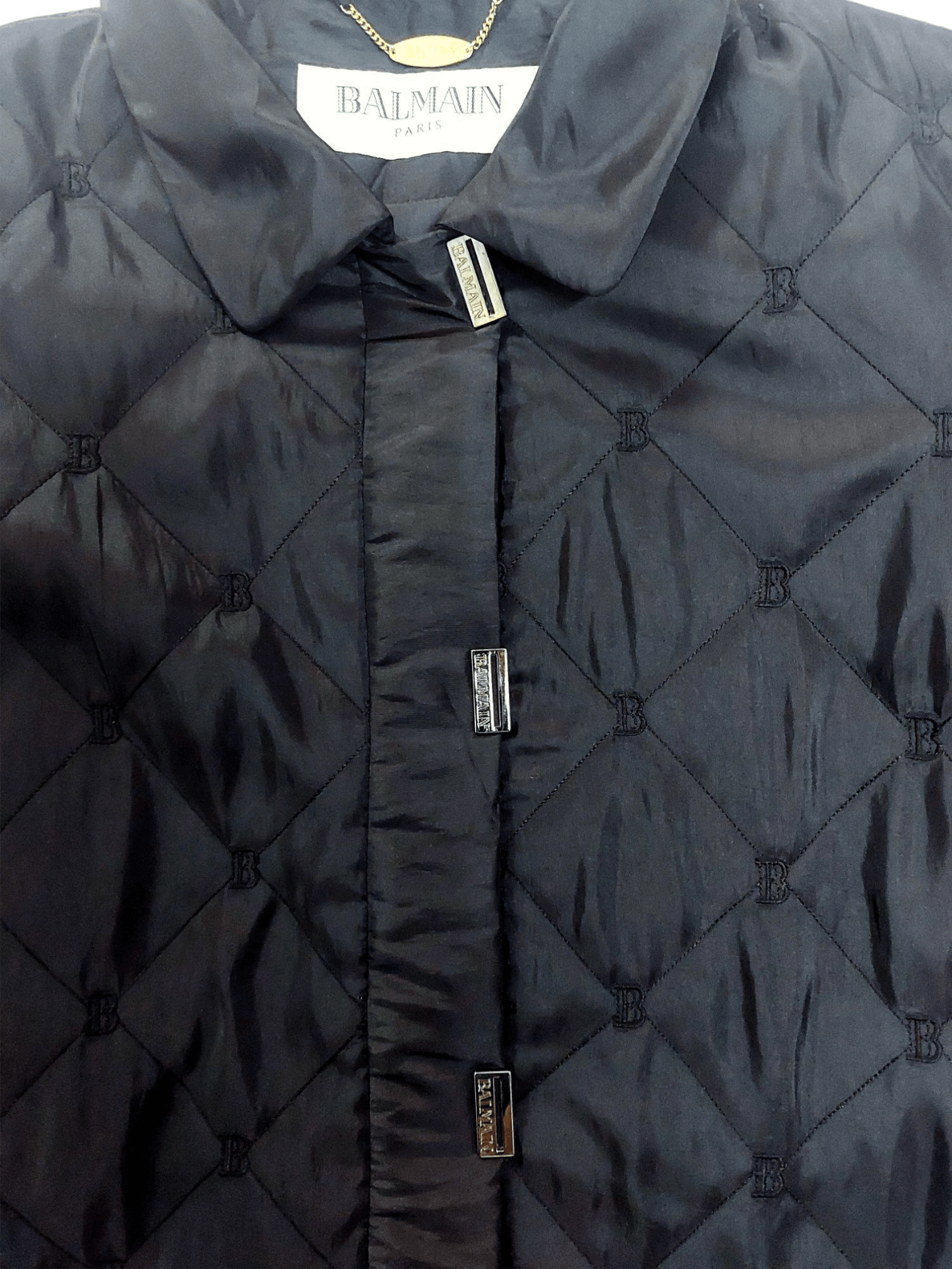 Balmain Balmain Quilted Light Jacket Size US M / EU 48-50 / 2 - 7 Thumbnail