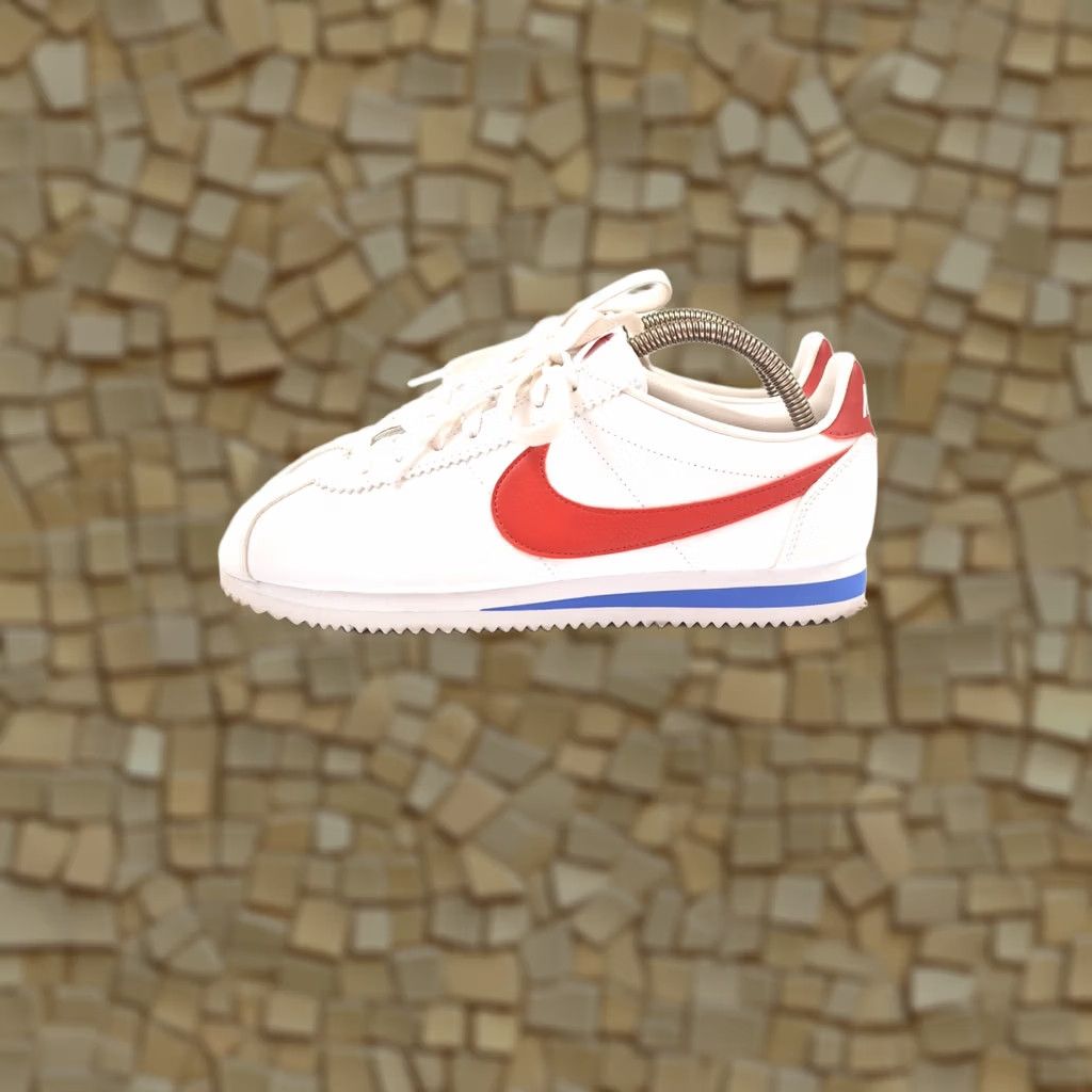 Nike Nike Classic Cortez Leather Forrest Gump White Sneakers 749571-154 Size US 7.5 / UK 6.5 / EUR 40.5 Mens Shoes Sneakers White Nike Cortez 2018 Size US 7 / EU 40 - 1 Thumbnail