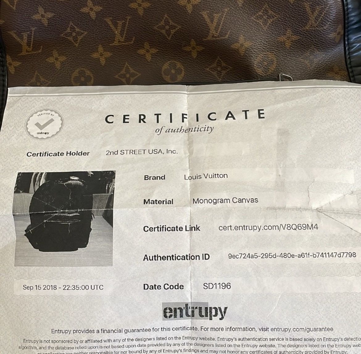Louis Vuitton Louis Vuitton Josh Backpack - Macassar monogram Size ONE SIZE - 10 Thumbnail