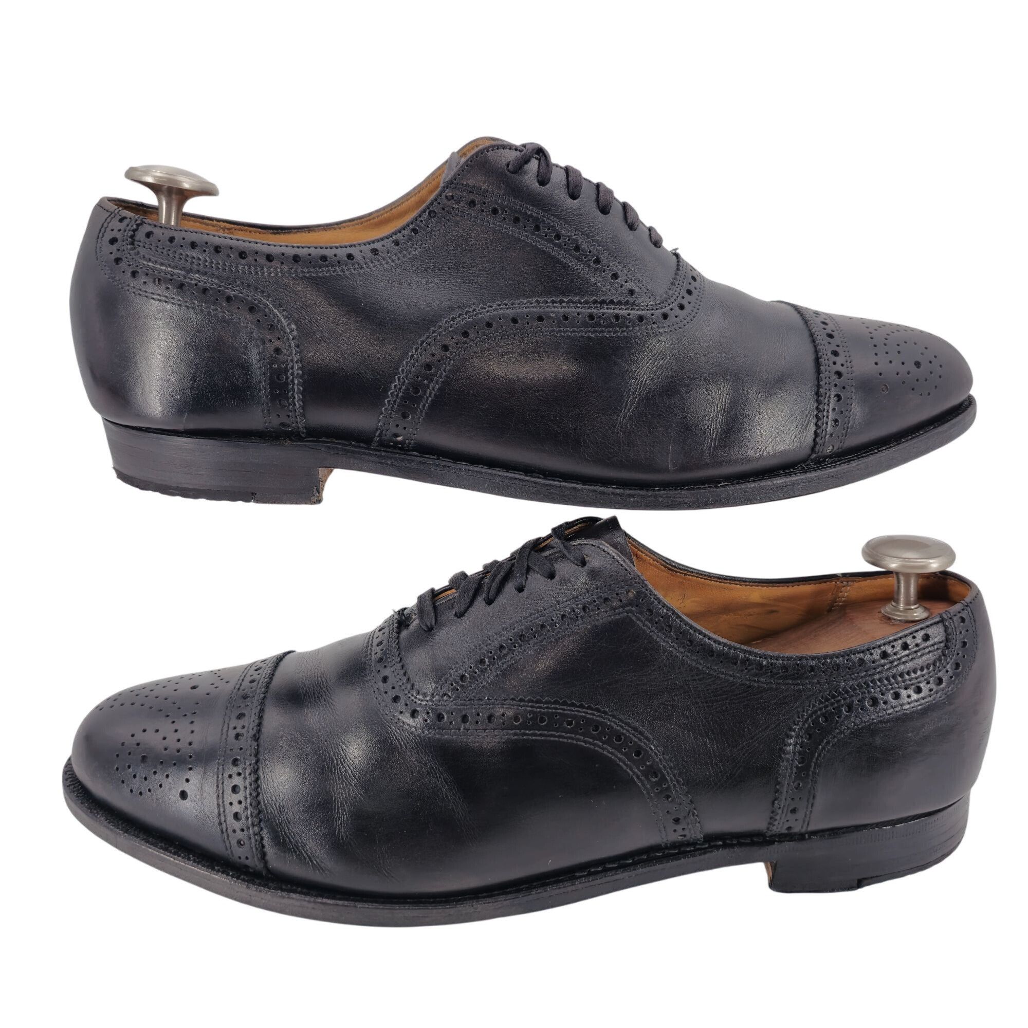 Polo Ralph Lauren Polo Ralph Lauren Benchmade Italy Mens size 13 Black Leather Size US 13 / EU 46 - 8 Thumbnail