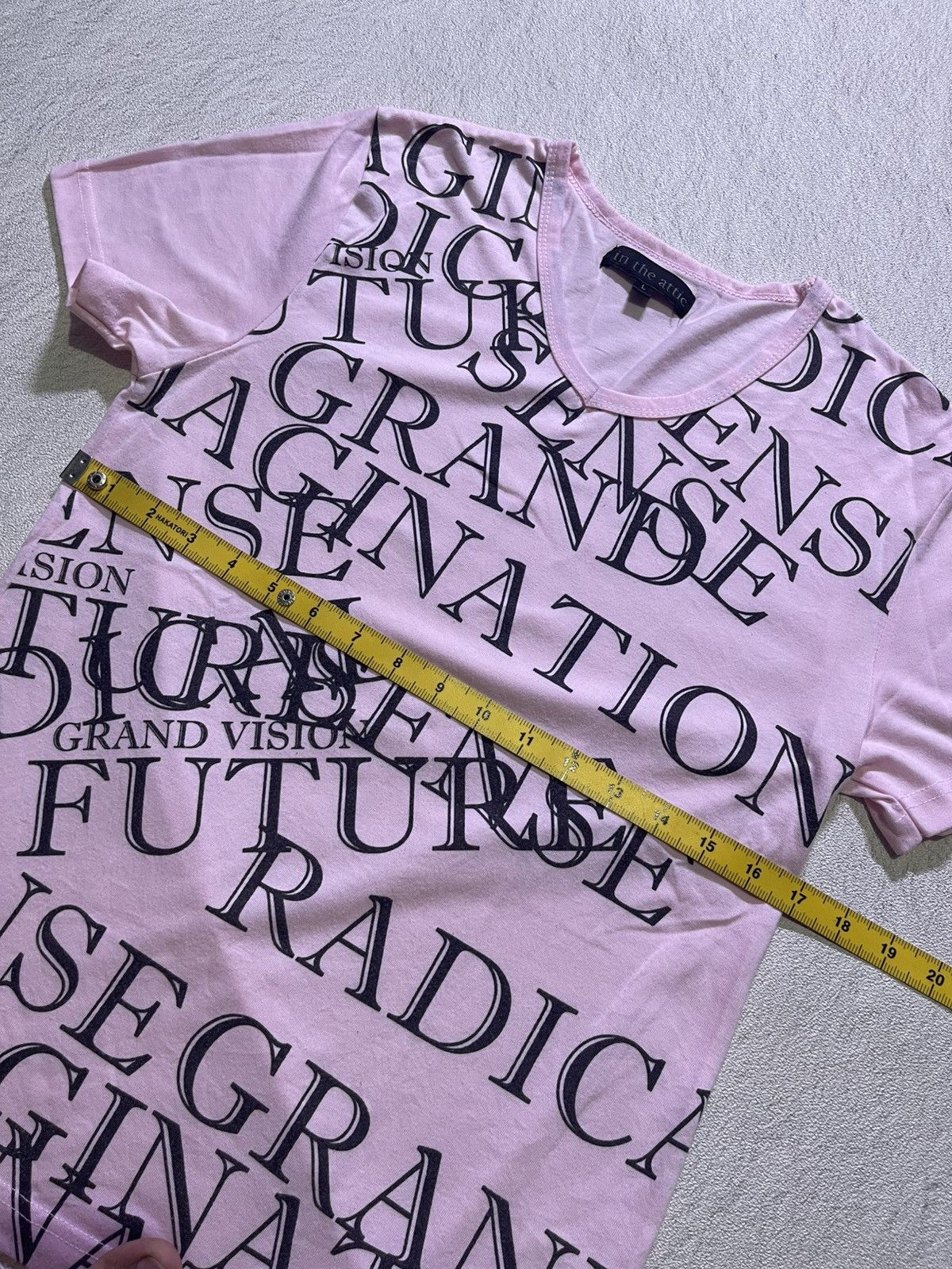 Hysteric Glamour Y2K IN THE ATTIC short sleeve tshirt full print motif Size US M / EU 48-50 / 2 - 7 Thumbnail