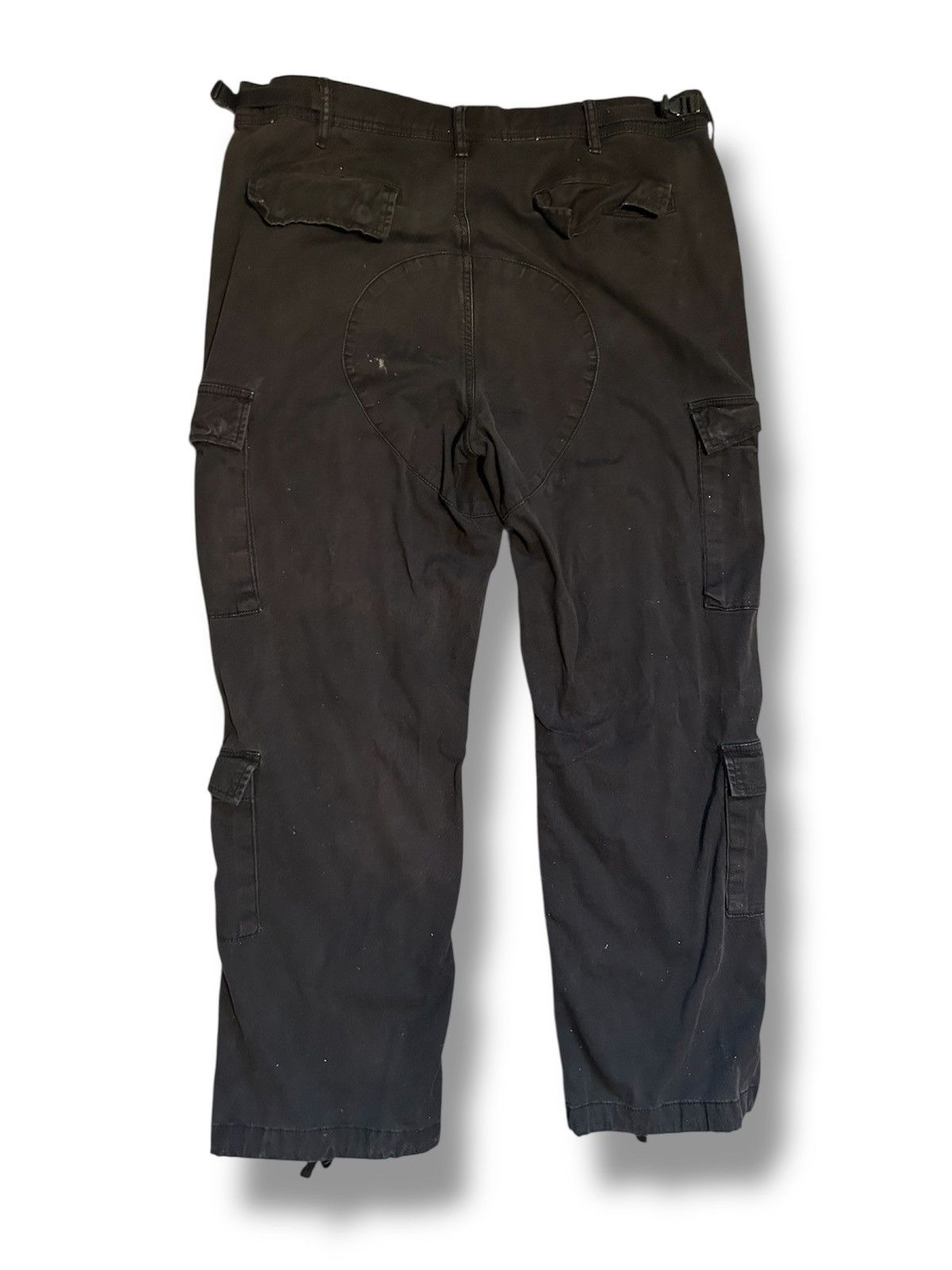 Carhartt Vintage Black Cargo Pants Mens 36 Military Cargo Pockets Y2K Size US 36 / EU 52 - 2 Thumbnail
