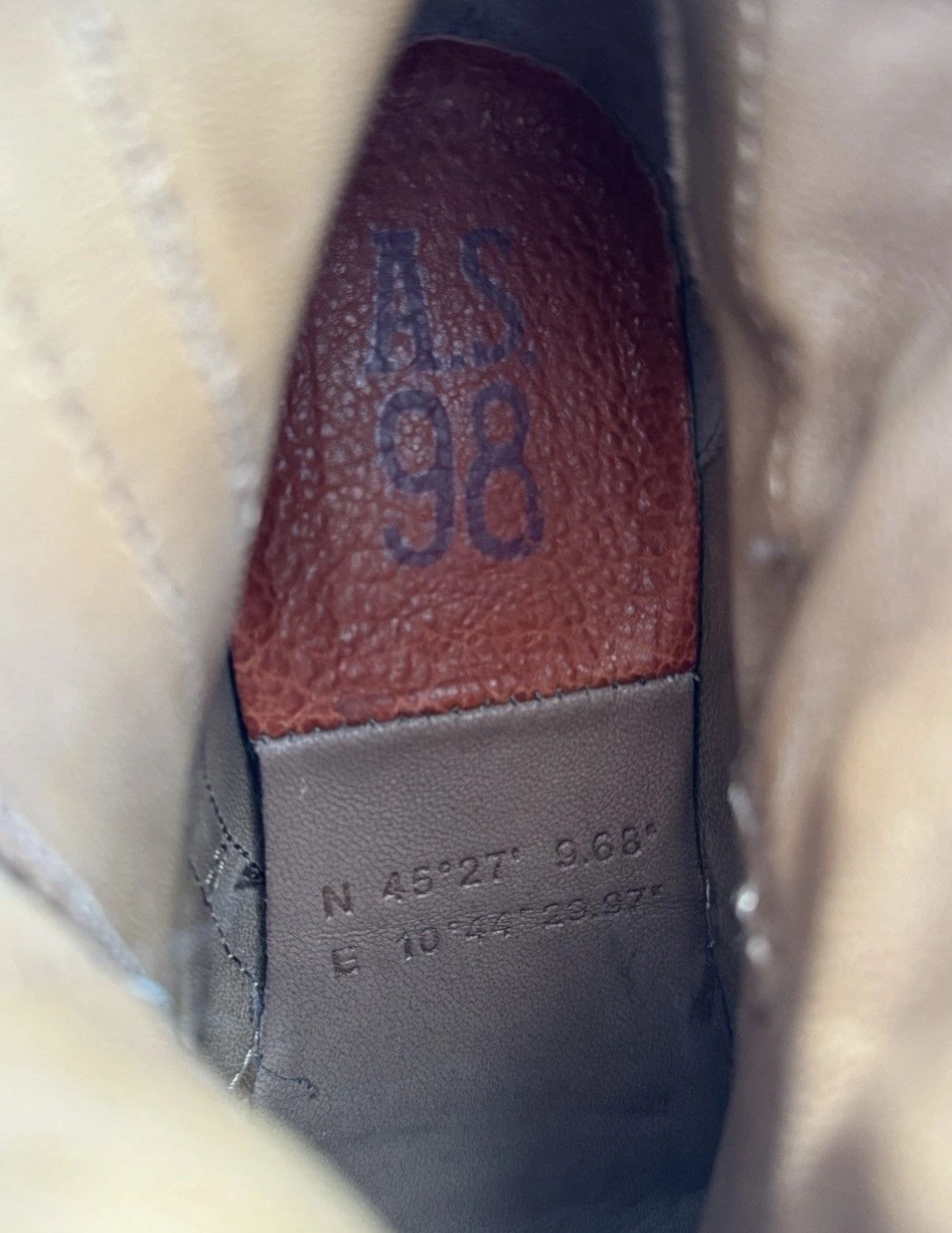 A.S.98 Vintage A.S 98 AIRSTEP Ankle Leather Burgundy Boots Size 37 Size US 6.5 / IT 36.5 - 10 Thumbnail