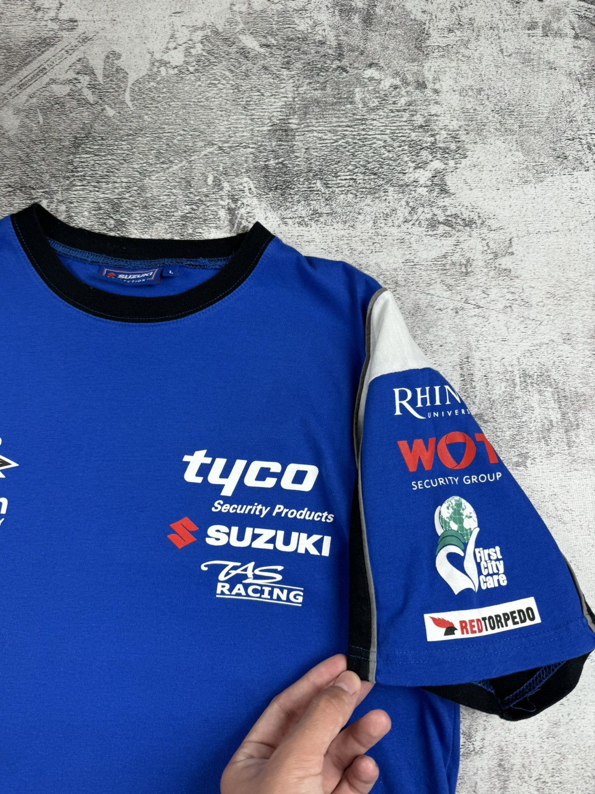 Other Suzuki Collection Tyco Motul LeoVince Blue T Shirt Size US L / EU 52-54 / 3 - 9 Thumbnail