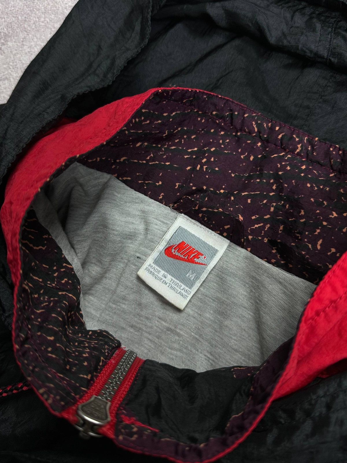 Nike Vintage 90s Nike Challenge Court Agassi Nylon Jacket M Size US M / EU 48-50 / 2 - 8 Thumbnail