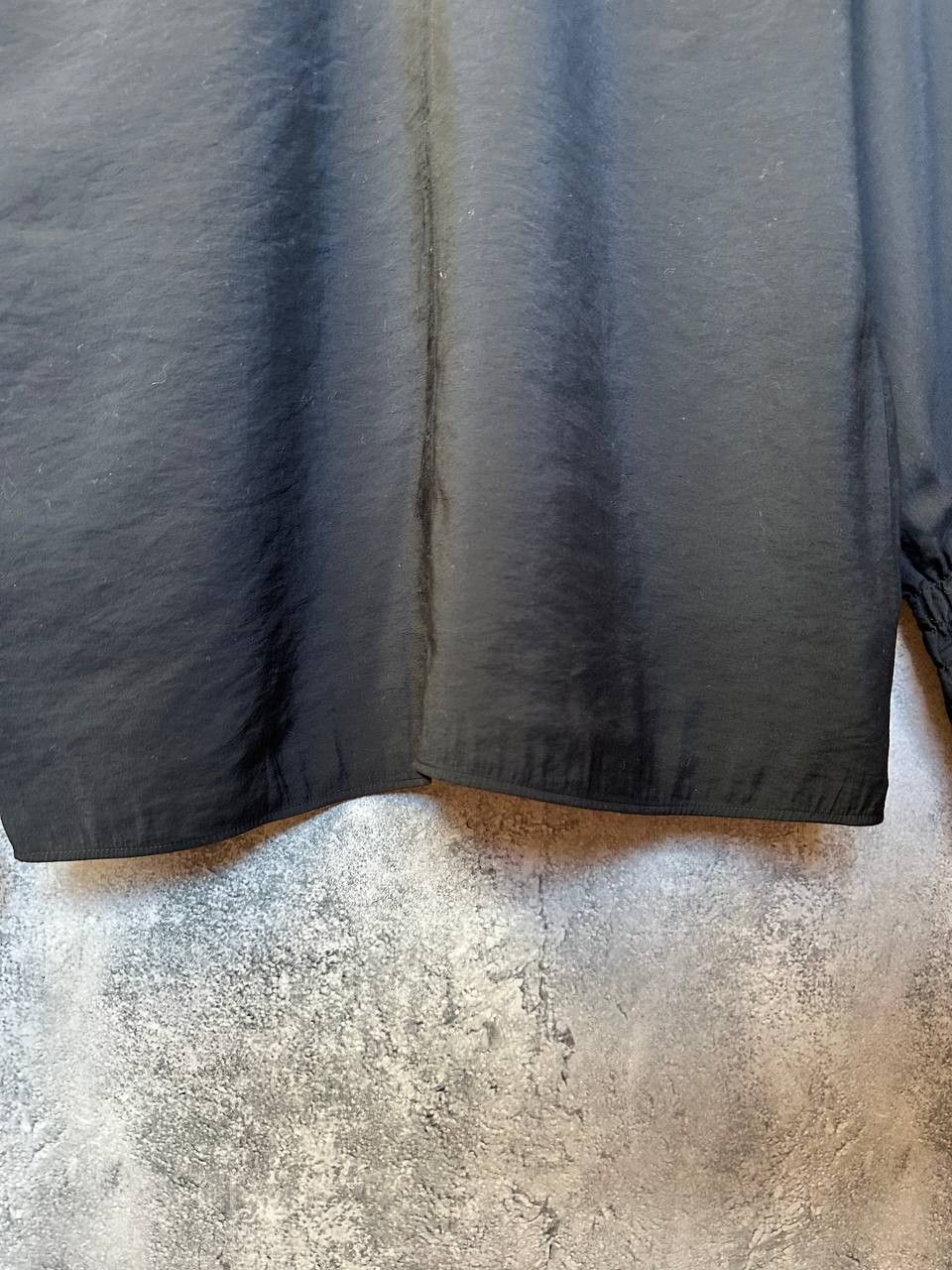 Cos COS A-line Top With Smocked Detail Black Blouse Long Sleeve Size M / US 6-8 / IT 42-44 - 8 Thumbnail