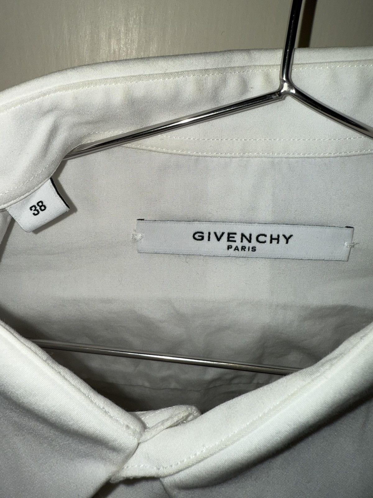 Givenchy Givenchy Front Zip Oxford Long Sleeve Shirt Size US M / EU 48-50 / 2 - 3 Thumbnail