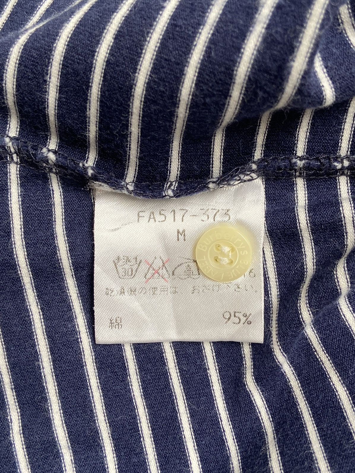 Burberry BURBERRY Striped T-shirt Size US XS / EU 42 / 0 - 11 Thumbnail