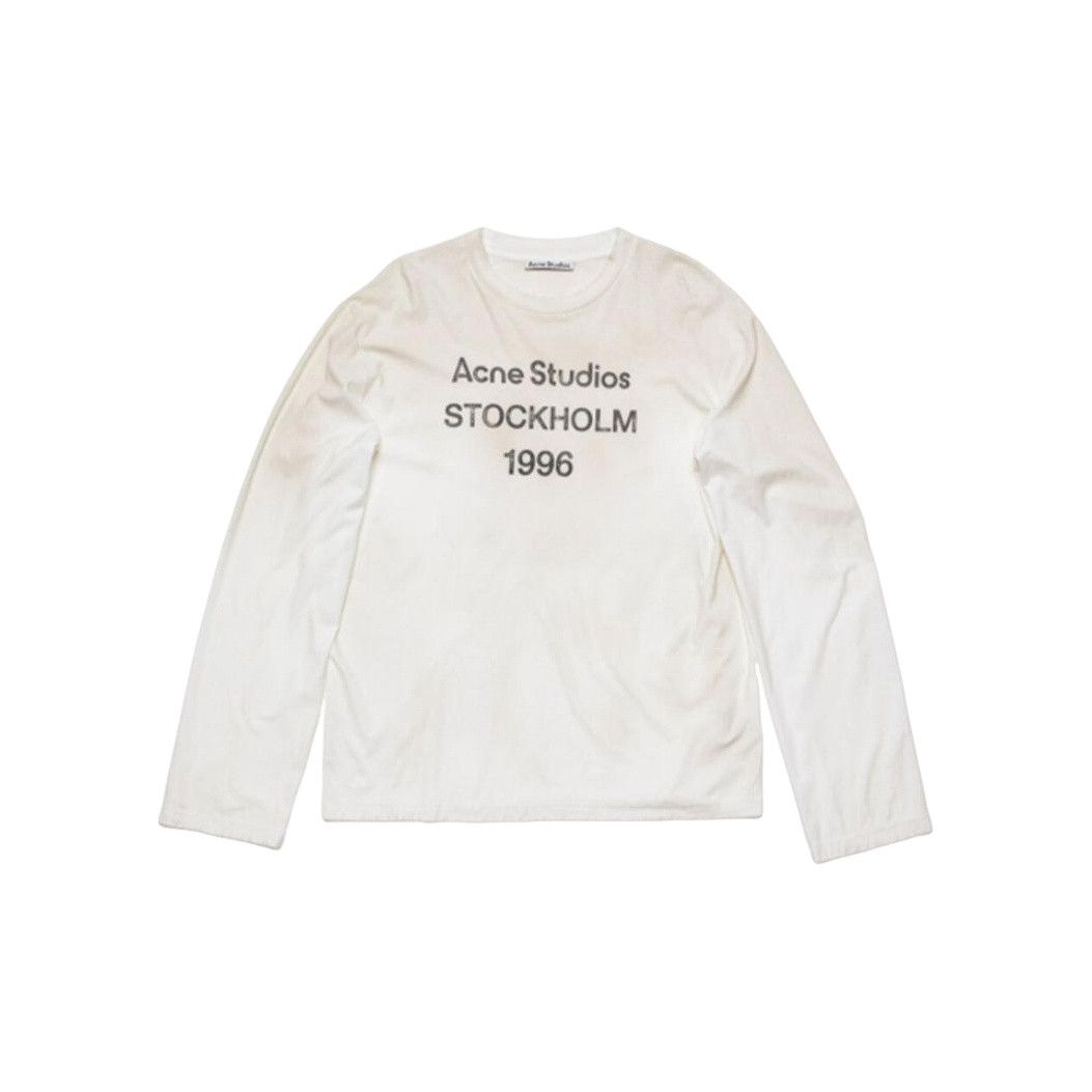 Acne Studios Acne Studios Distressed 1996 Logo Long Sleeve Size S Size US S / EU 44-46 / 1 - 1 Thumbnail