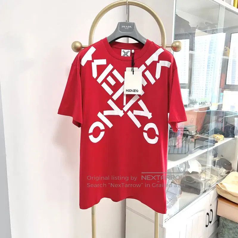 Kenzo KENZO Red Short Sleeve T-Shirt for Men . Size US S / EU 44-46 / 1 - 1 Thumbnail