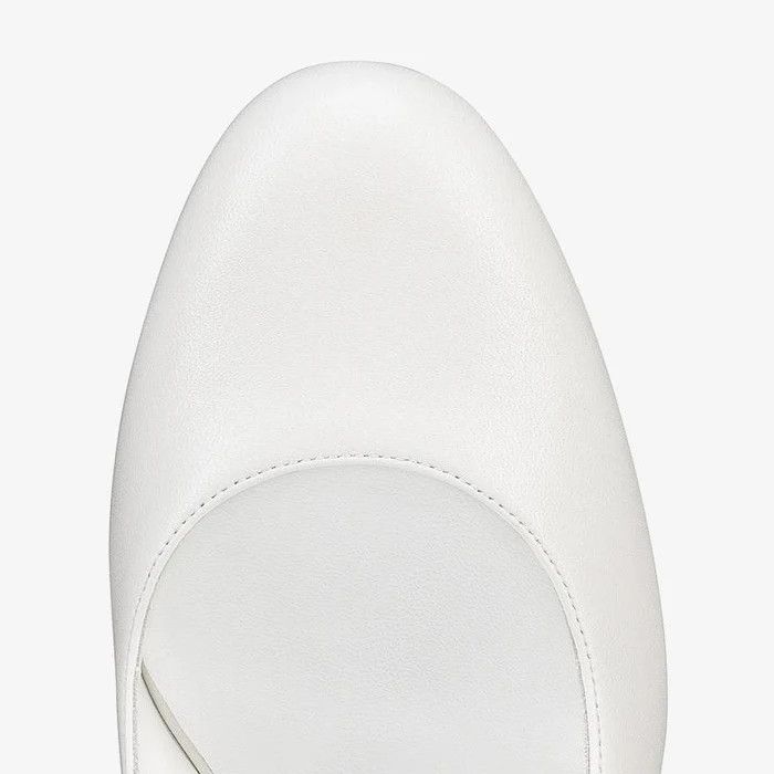 Christian Louboutin o1w1db10725 Mules in White Size US 11 / IT 41 - 5 Thumbnail