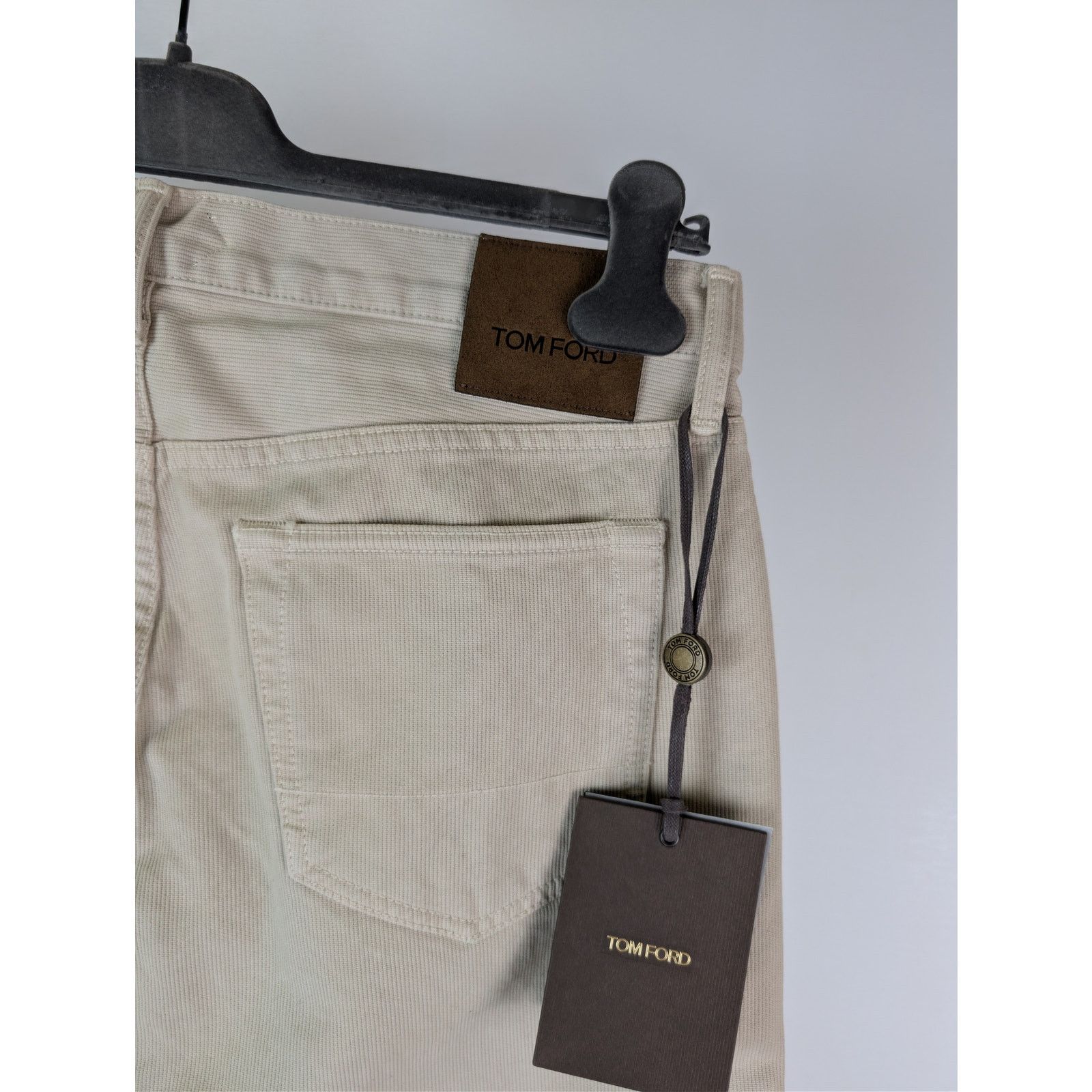 Tom Ford o1rshd1 Slim Denim Jeans in Beige Size US 34 / EU 50 - 12 Thumbnail
