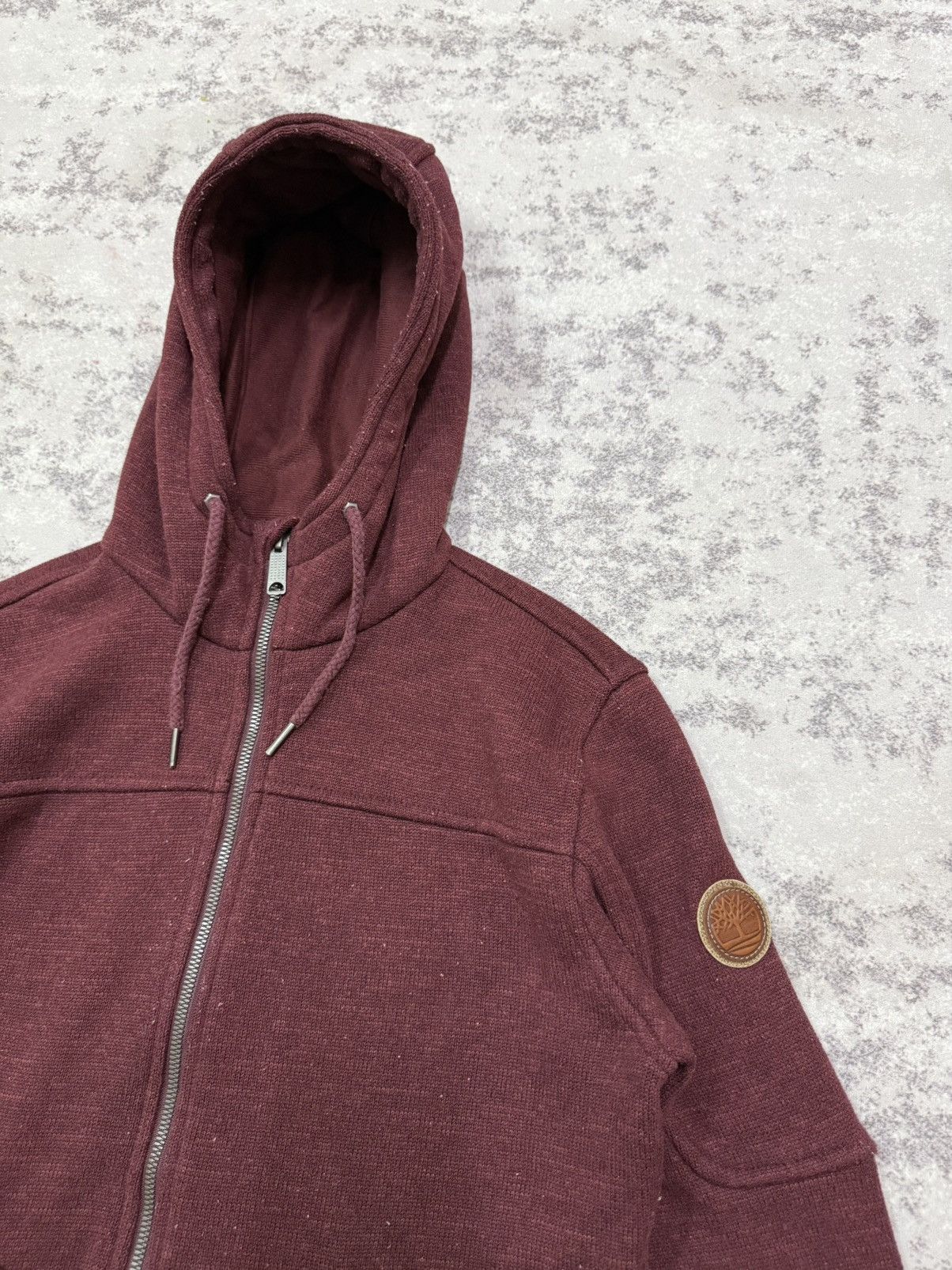 Timberland Timberland Sleeve Patch Logo Knit Zip Up Sweater Hoodie Size US S / EU 44-46 / 1 - 5 Thumbnail