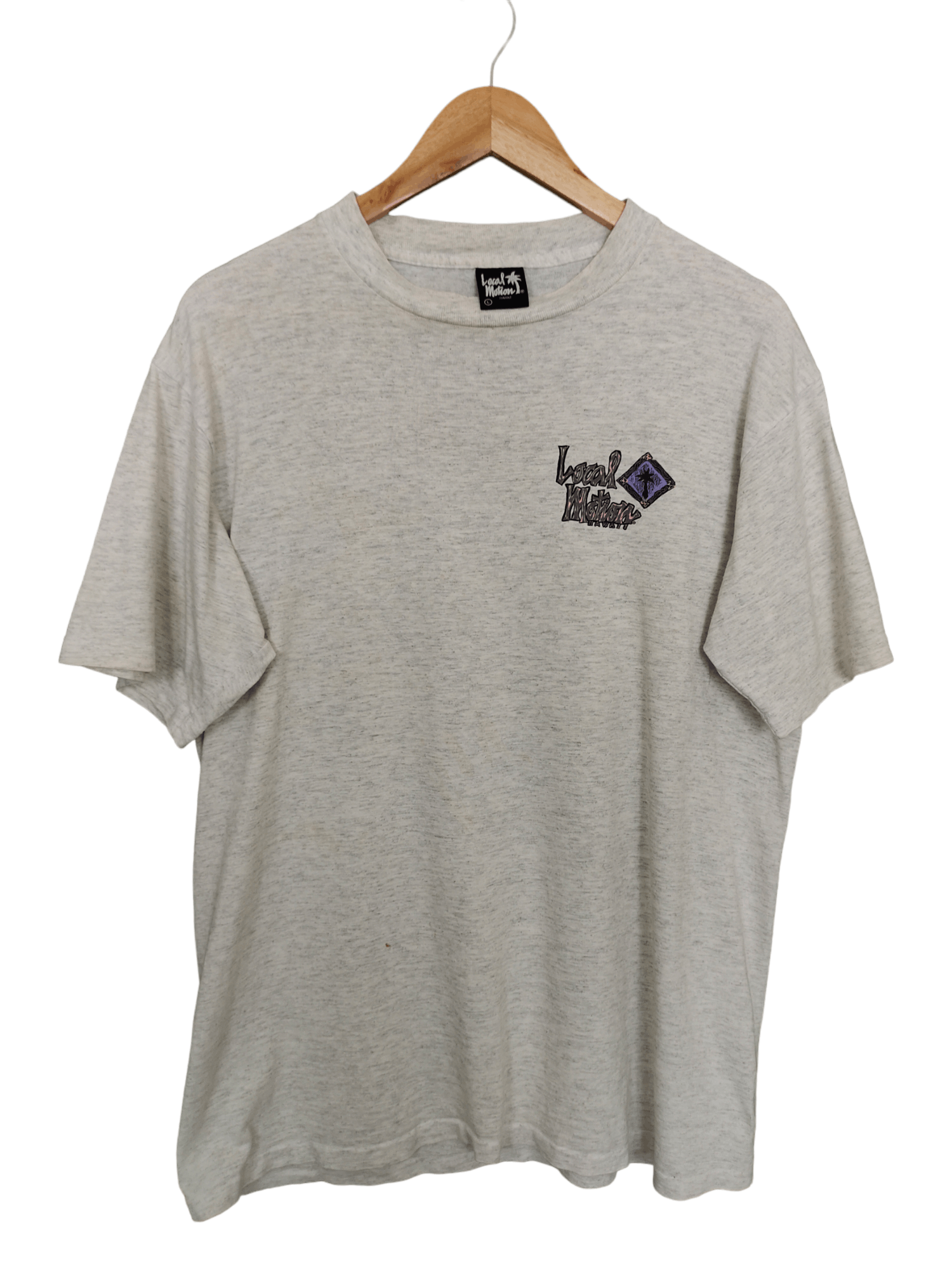 Quiksilver Vintage 90s Local Motion Hawaii "Koala Art" Surfing T Shirt Size US L / EU 52-54 / 3 - 3 Thumbnail