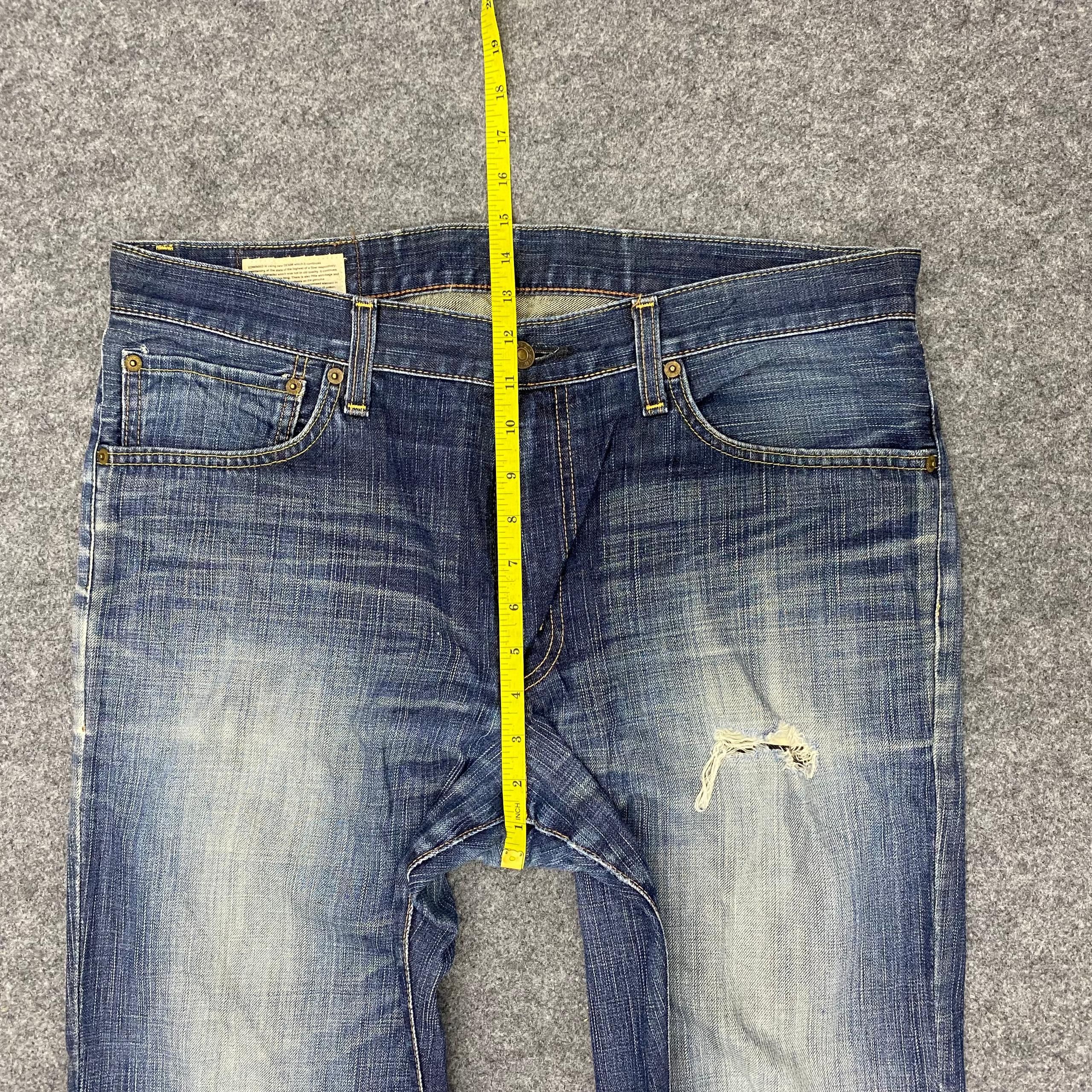 Edwin 💥Best Offer💥Vintage Edwin 503 Distressed Denim Size US 37 - 6 Thumbnail
