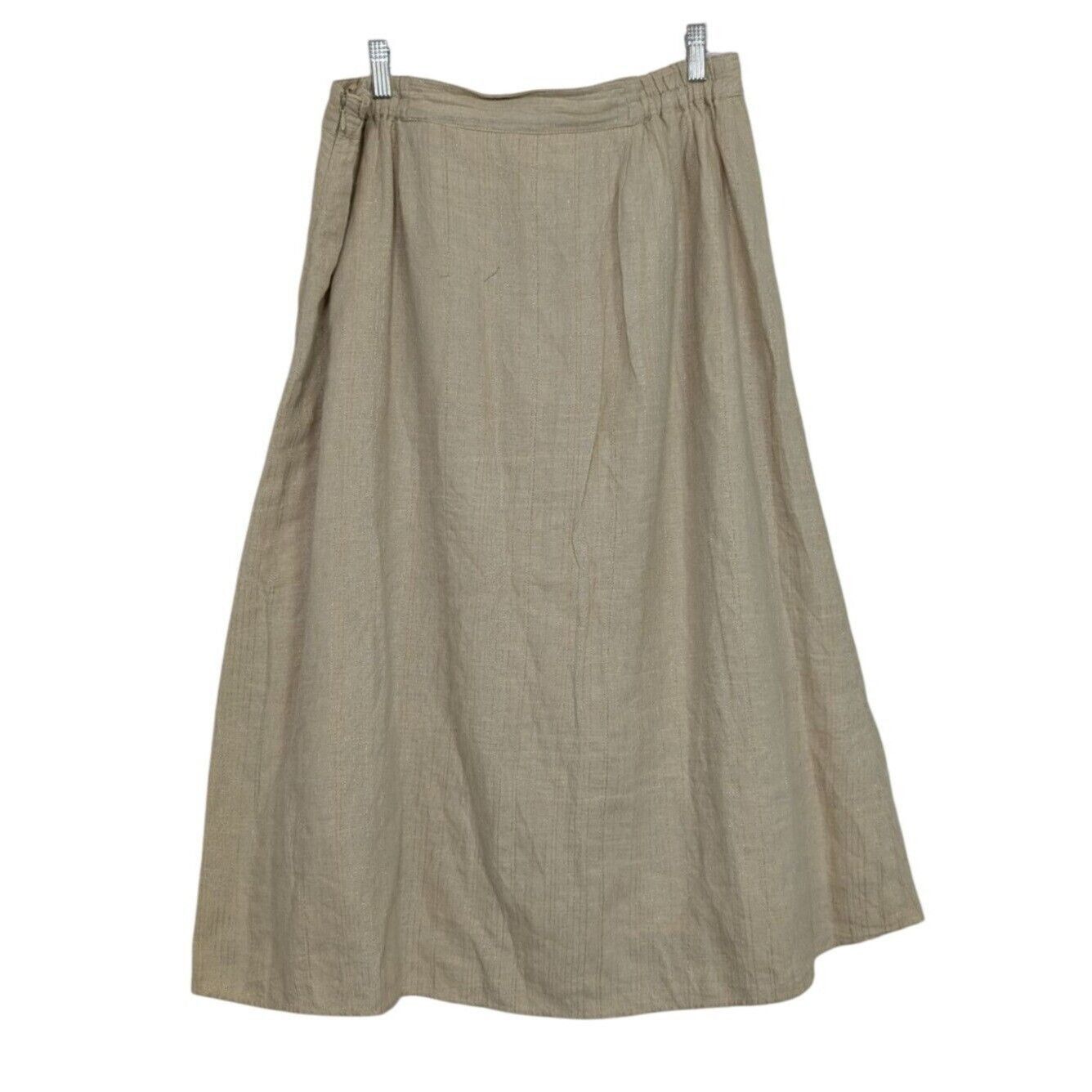 Talbots Talbots Linen Maxi Skirt Womens Petite Size 16W Metal Size 32" / US 10 / IT 46 - 9 Thumbnail