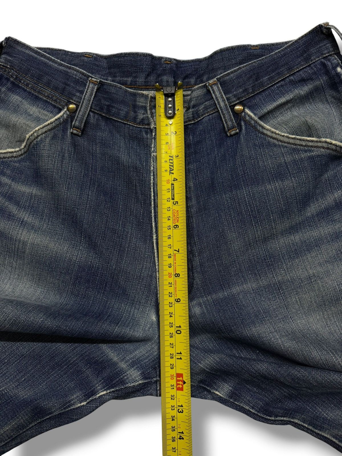 Wrangler Vintage Wrangler 11MWZ Japan Denim Jeans | Wide Straight W32 Size US 32 / EU 48 - 16 Thumbnail