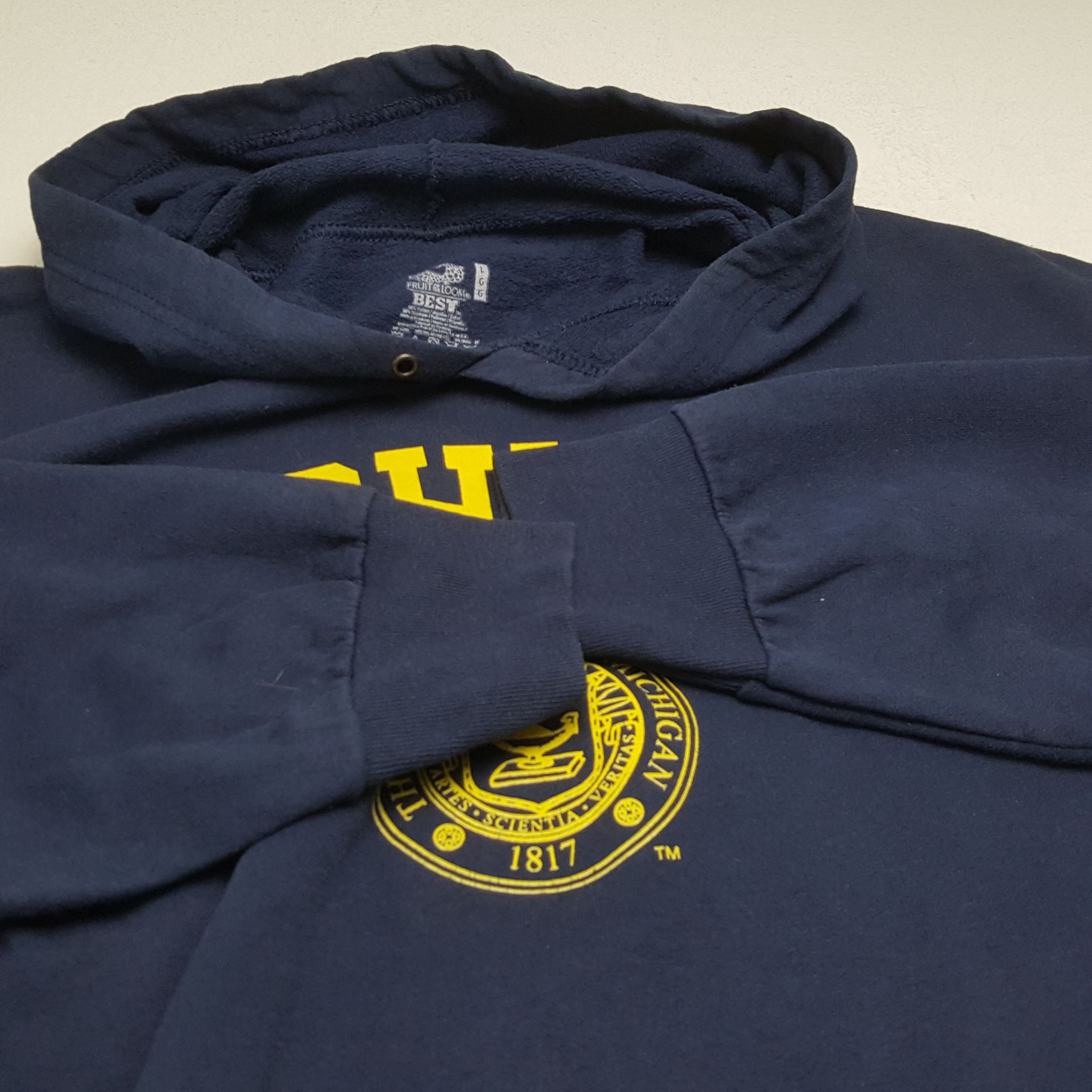 Vintage Vintage University of Michigan Sportswear Hoodie C284N16 Size US L / EU 52-54 / 3 - 5 Thumbnail