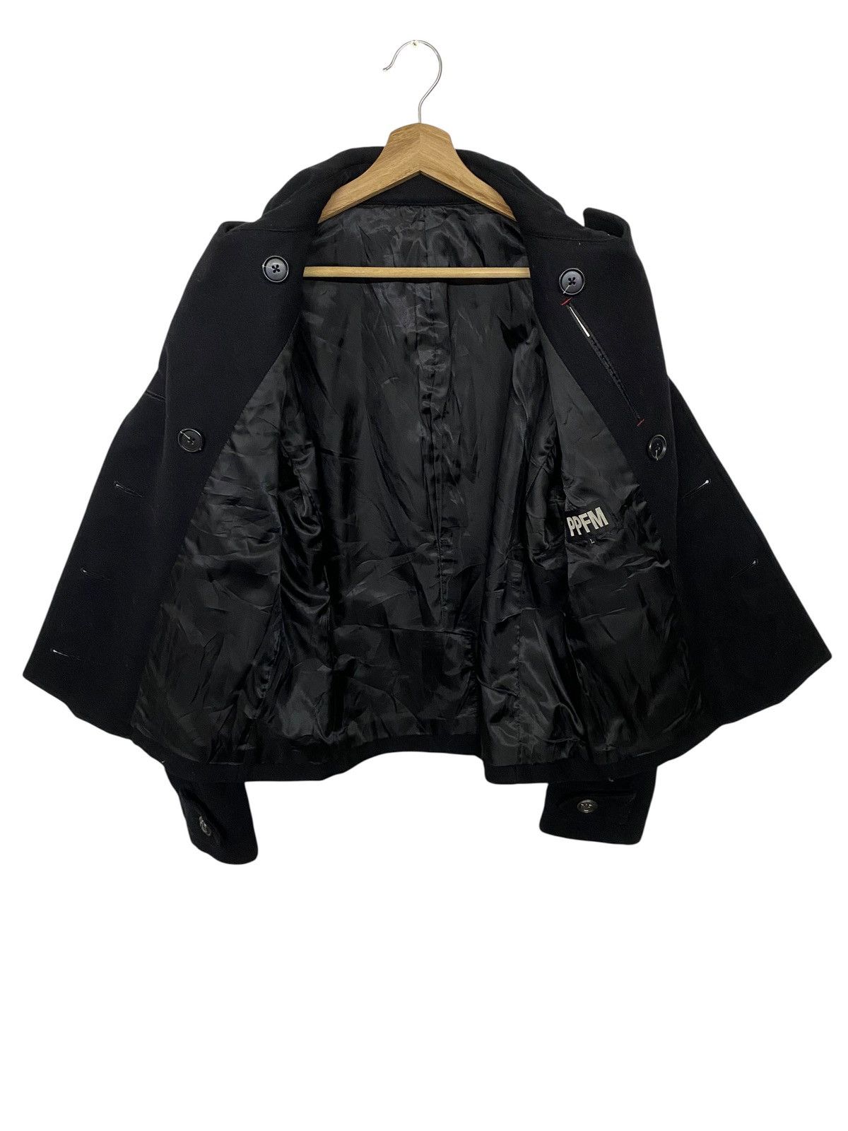 PPFM PPFM Double Breasted Peacot Wool Jacket Size US S / EU 44-46 / 1 - 6 Thumbnail