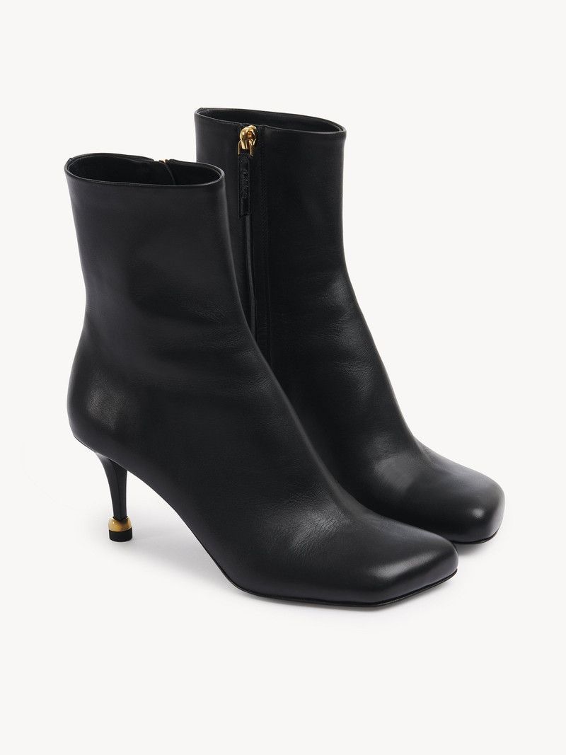 Chloe o1loc1c10226 Andrea Boots in Black Size US 8 / IT 38 - 2 Thumbnail