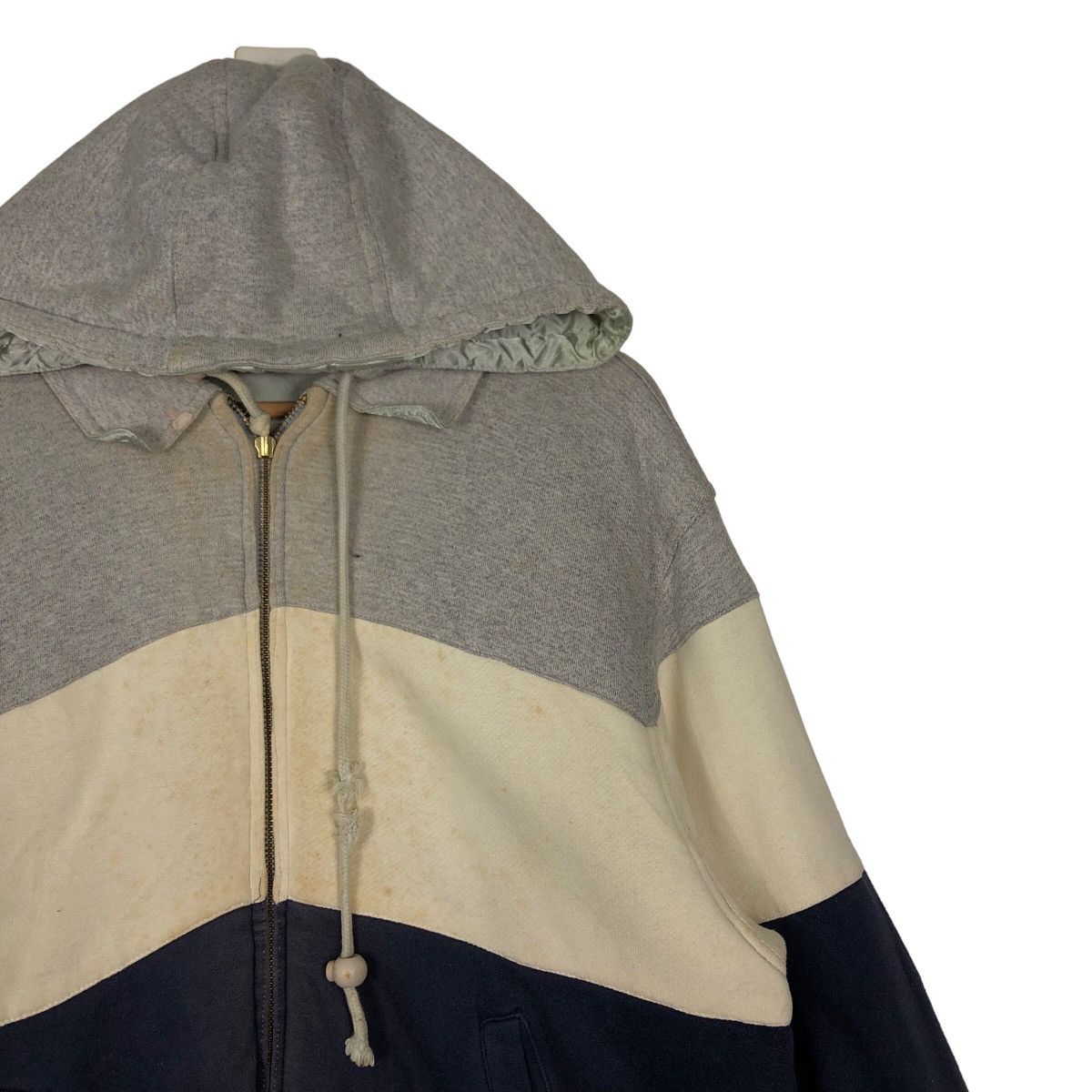 Japanese Brand 🔥Reversible Bomber Jacket American Sport No Time Lose Size US M / EU 48-50 / 2 - 5 Thumbnail