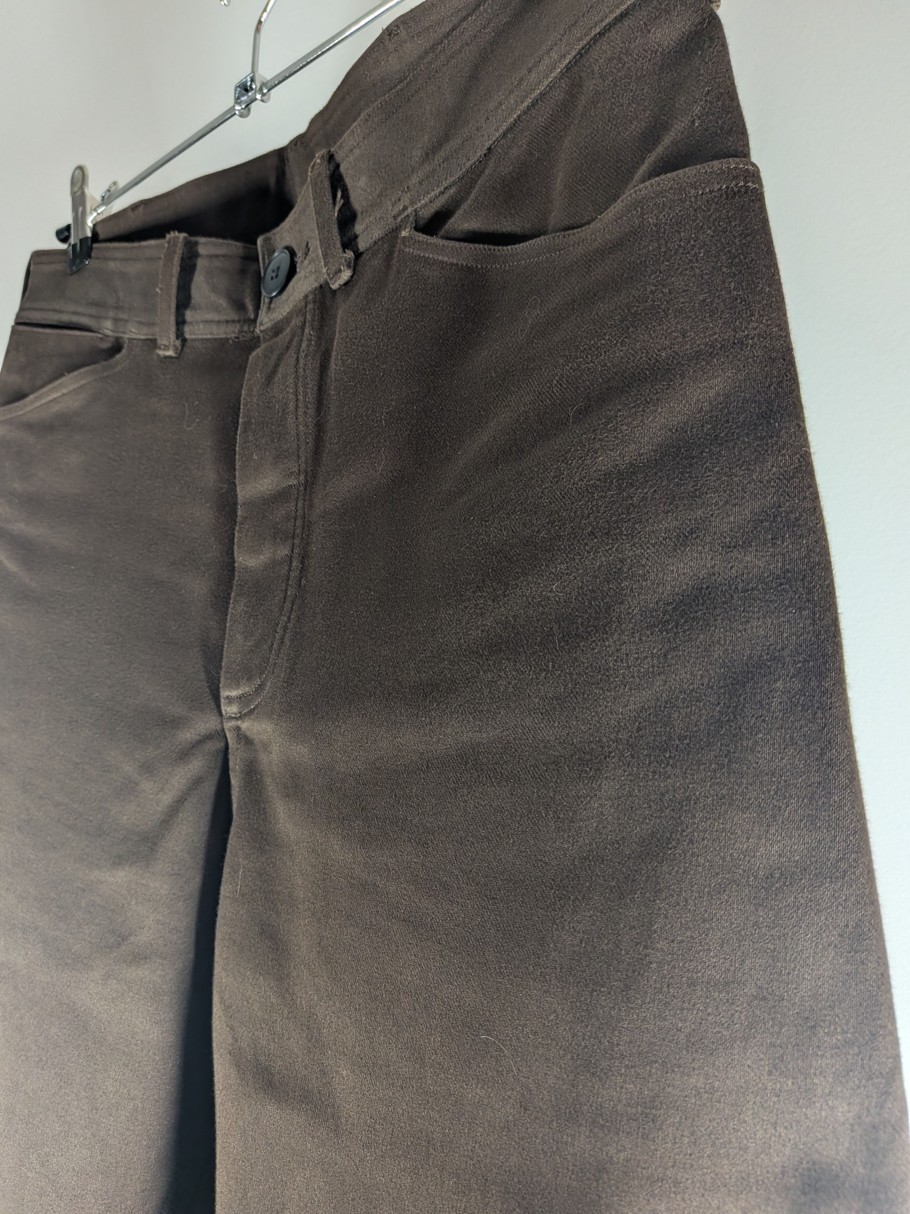 Other Unkruid Nulpointdrei Trousers, Brown Heavy Double Satin Size US 31 - 3 Thumbnail