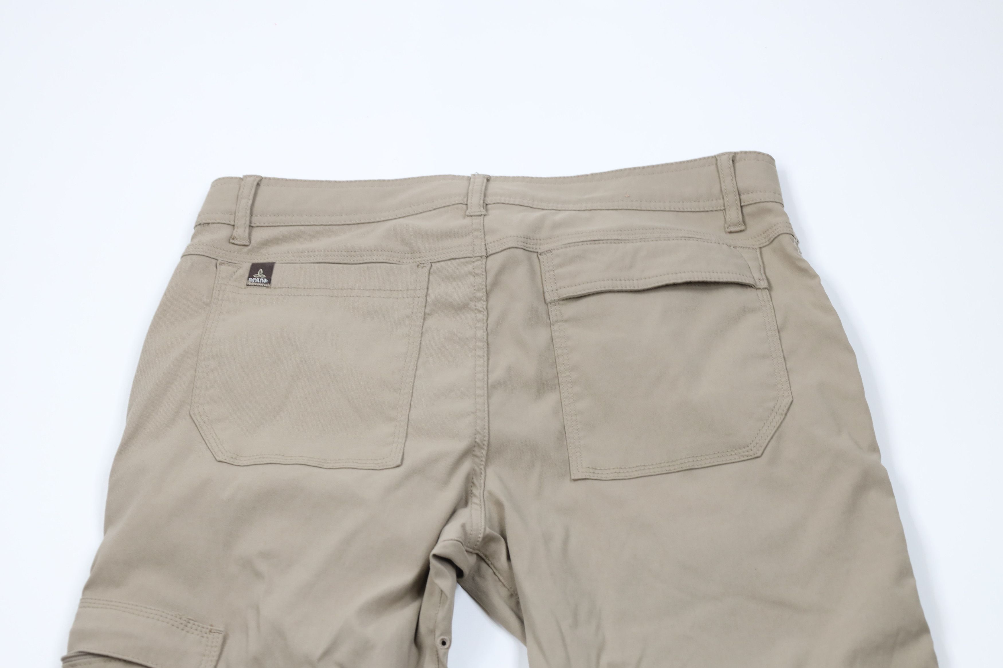 Prana × Vintage prAna Breathe Belted Stretch Zion 2 Hiking Pants Beige Size US 32 / EU 48 - 13 Thumbnail