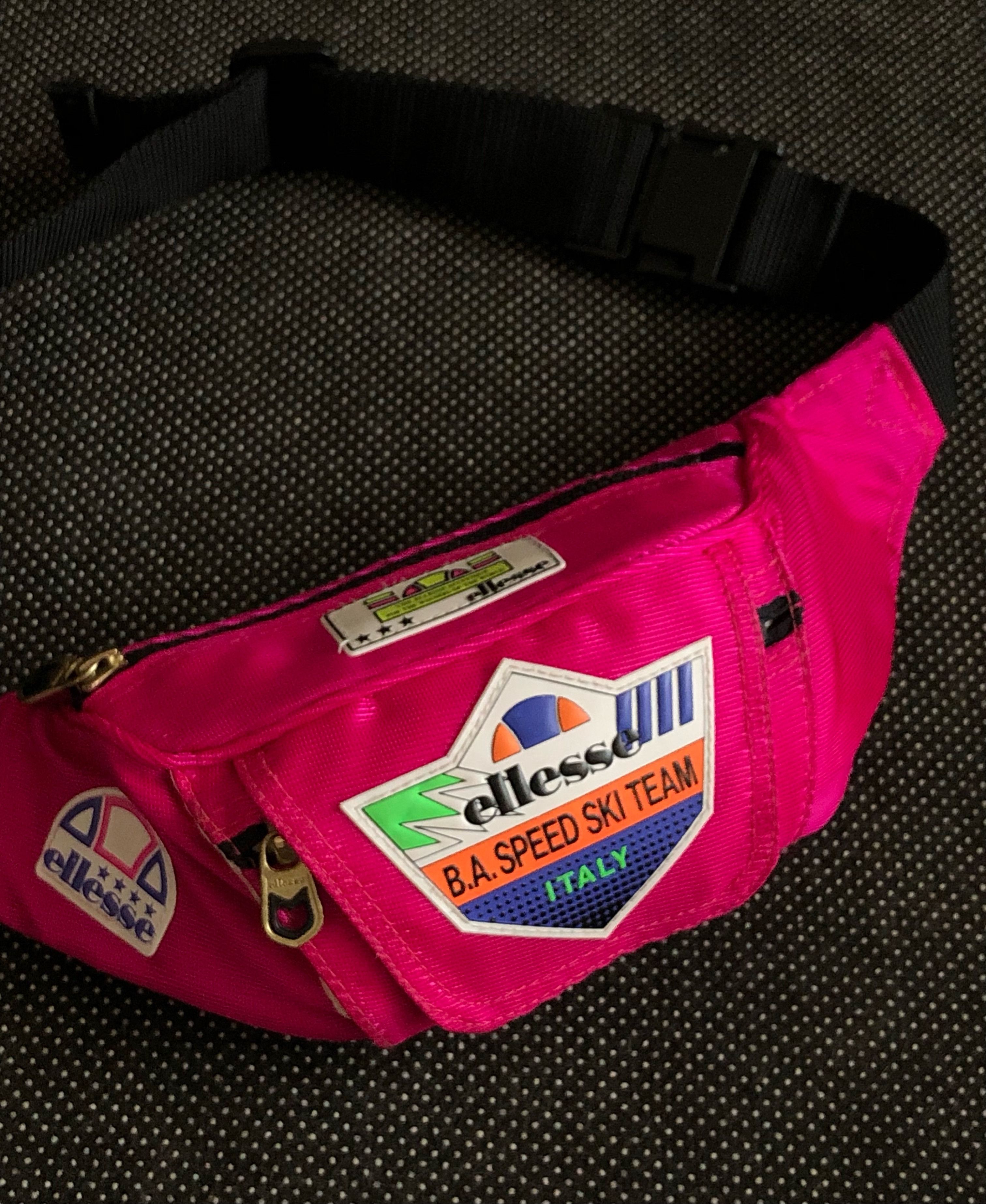 Ellesse VINTAGE 90’S ELLESSE SKI TEAM UNISEX MINI WAISTBAG Size ONE SIZE - 3 Thumbnail