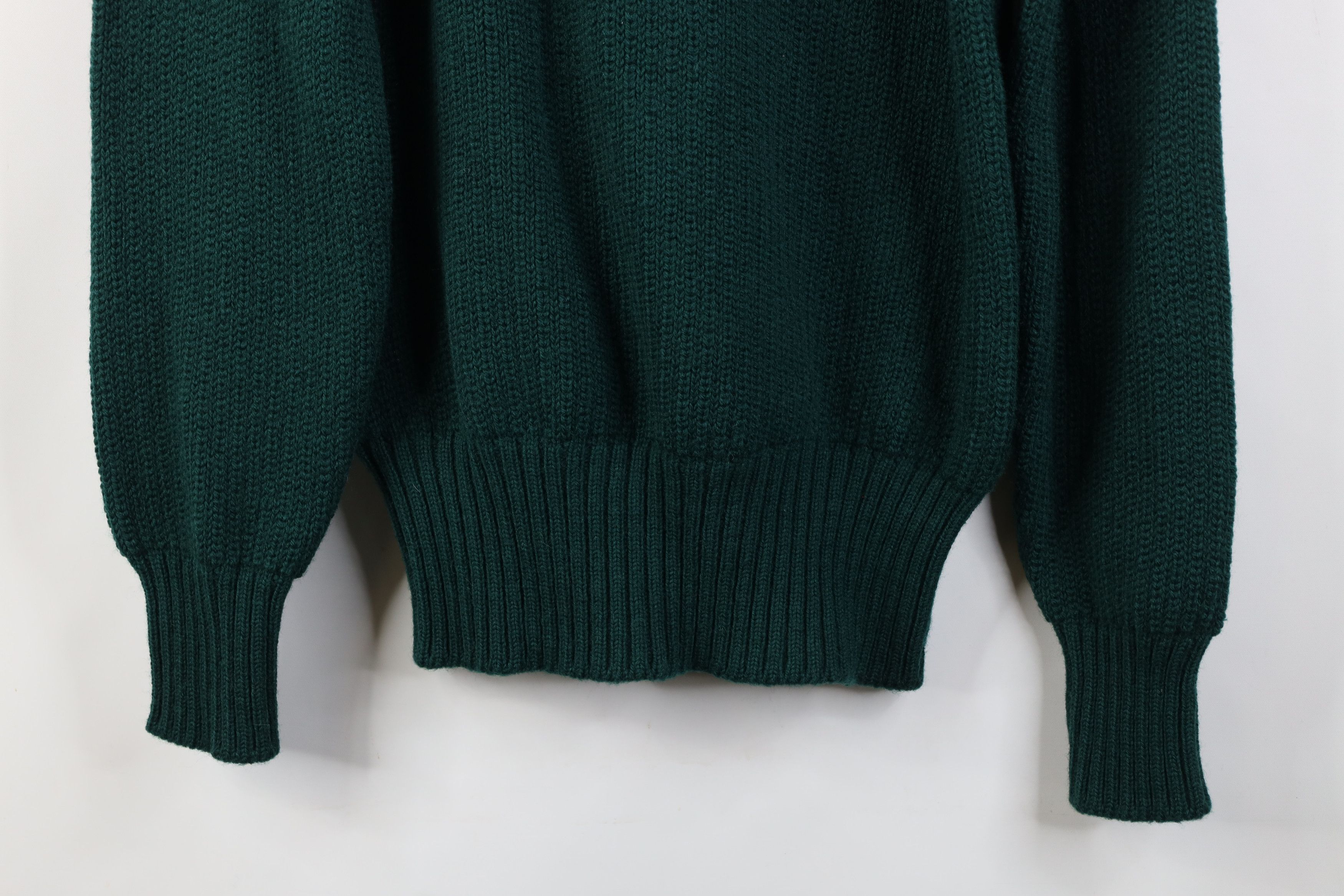 Pendleton Vintage 70s Pendleton Heavyweight Ribbed Wool Sweater USA Size US L / EU 52-54 / 3 - 3 Thumbnail