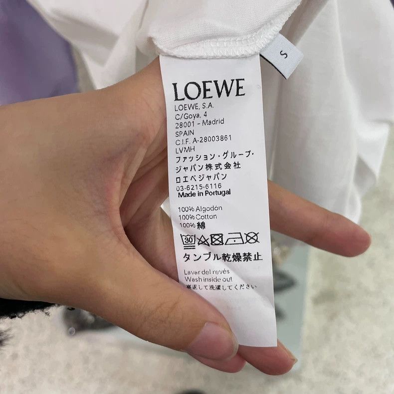 Loewe LOEWE Short Sleeve T-Shirts Size S / US 4 / IT 40 - 4 Thumbnail