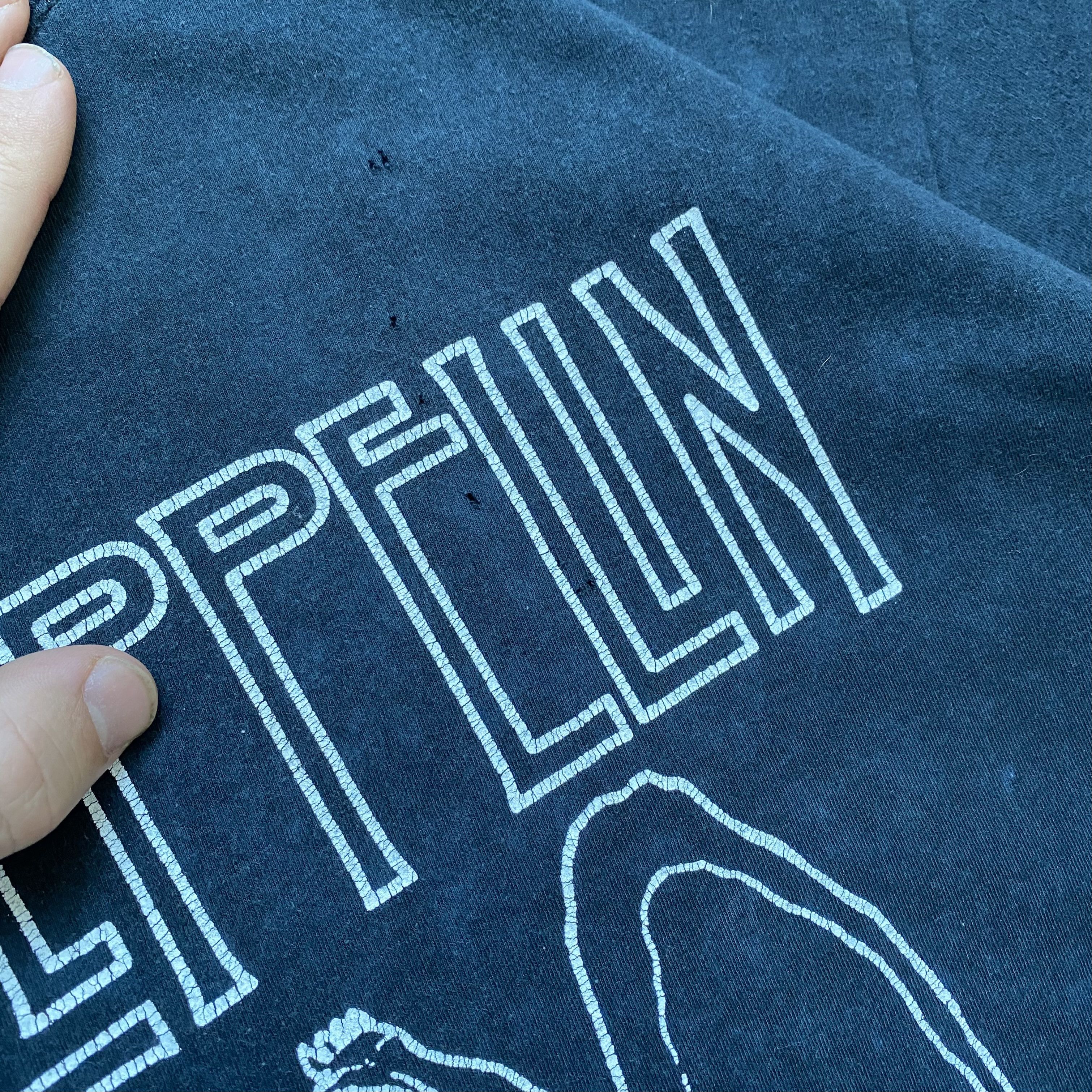Band Tees Vintage 00s Distressed Led Zeppelin Rock Band tee Usa 77 Size US XL / EU 56 / 4 - 6 Thumbnail