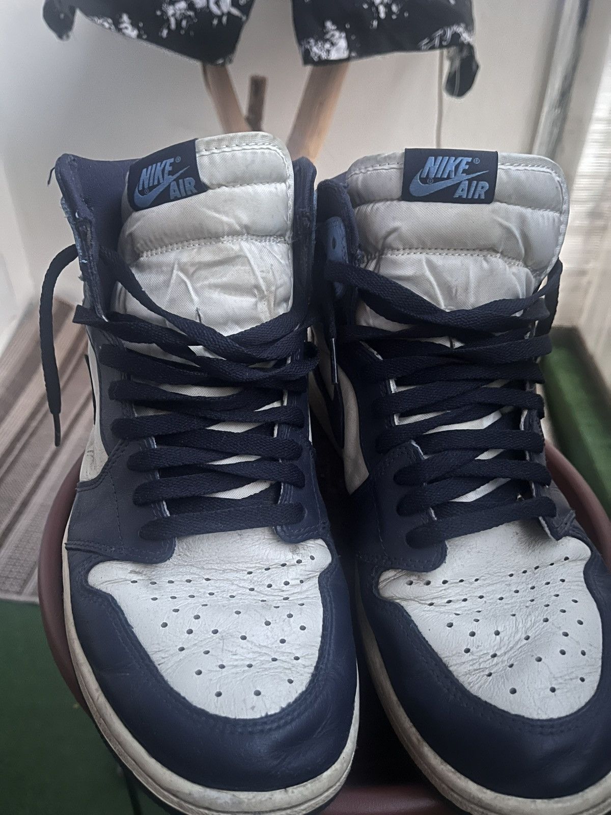 Nike Nike jordan retro high obsidian Size US 12 / EU 45 - 2 Thumbnail