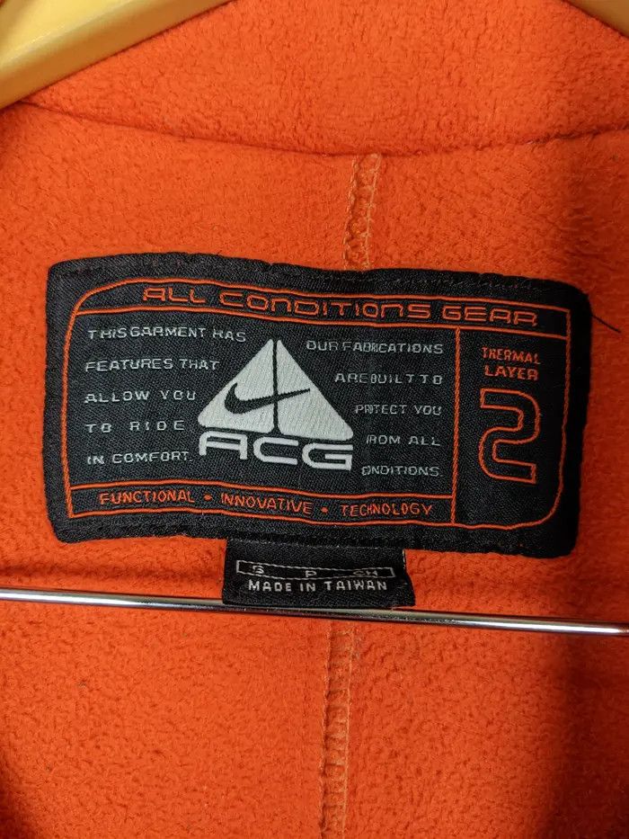 Nike ACG Nike ACG Fleece Jacket Zipper Sweater Outerwear Size US L / EU 52-54 / 3 - 7 Thumbnail