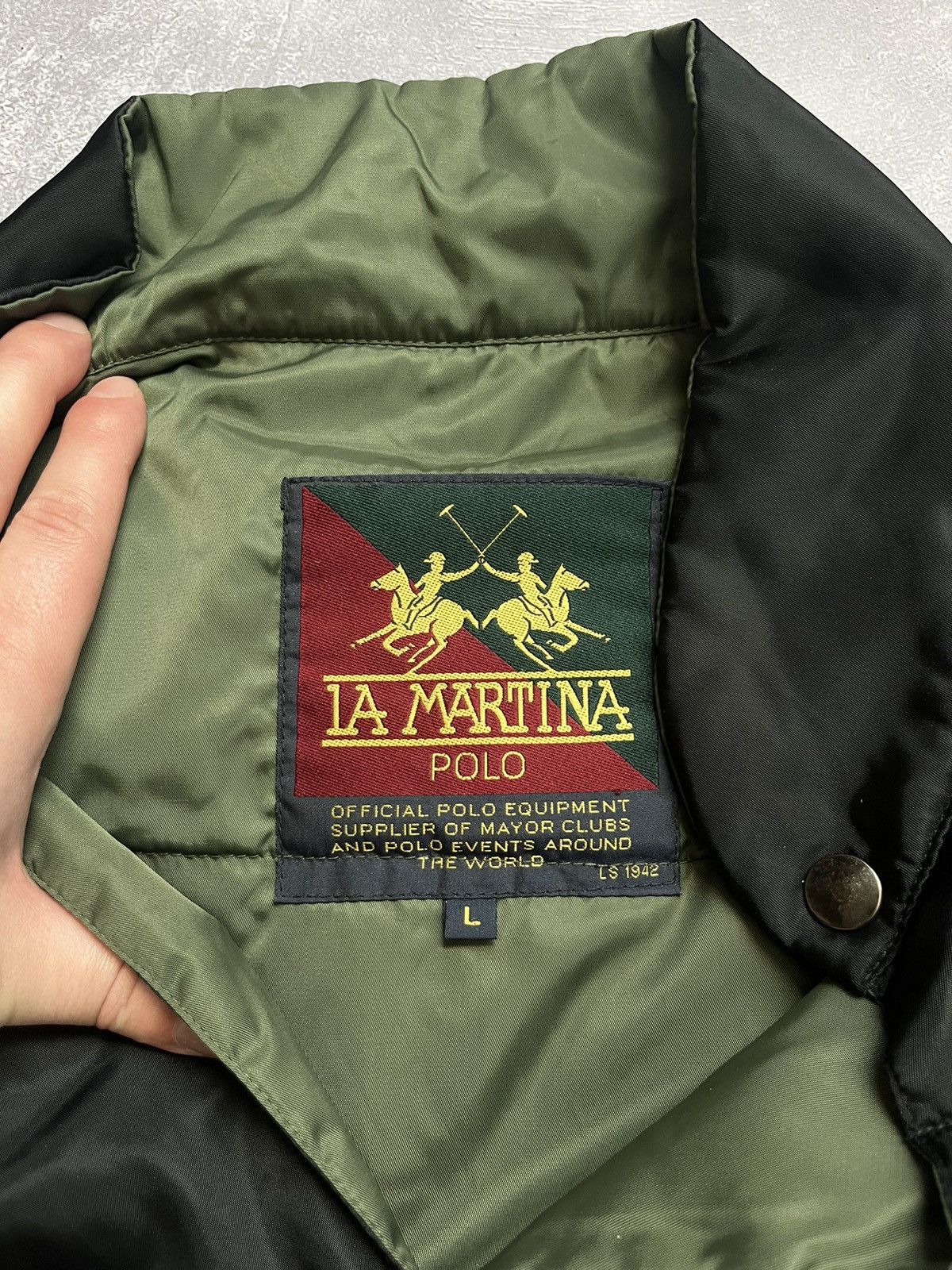 La Martina Vintage La Martina Swiss Polo Official Vest Jacket Black Size US L / EU 52-54 / 3 - 8 Thumbnail