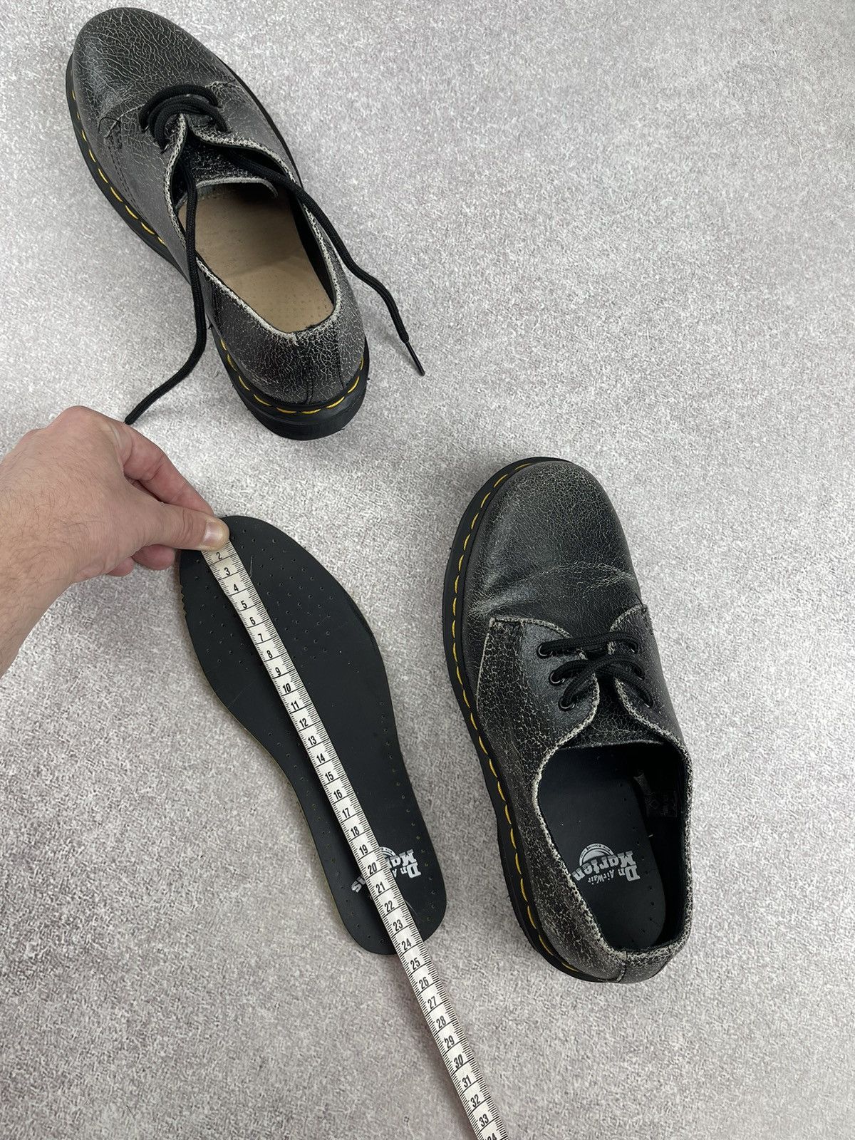 Dr. Martens Dr. Martens 1461 Distressed Leather Shoes Size 37 Size US 6.5 / IT 36.5 - 14 Thumbnail