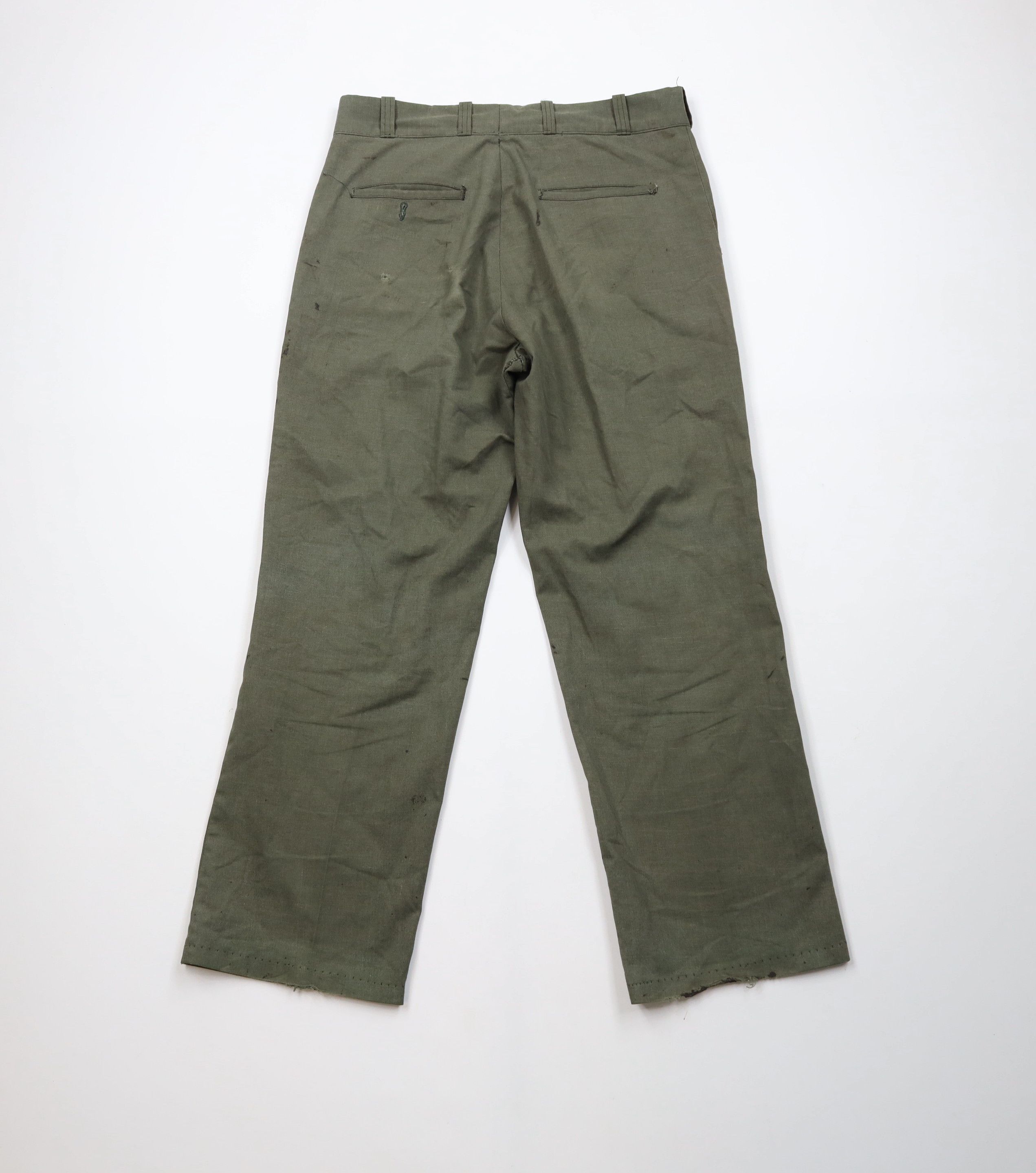 Vintage Vintage 60s Streetwear Workwear Wide Leg Chino Pants USA Size US 32 / EU 48 - 12 Thumbnail