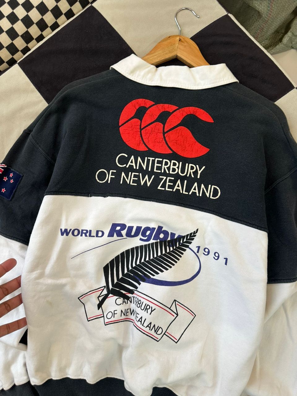All Blacks × Canterbury of New Zealand × Vintage VINTAGE CANTERBURY ALL BLACK Size US M / EU 48-50 / 2 - 4 Thumbnail