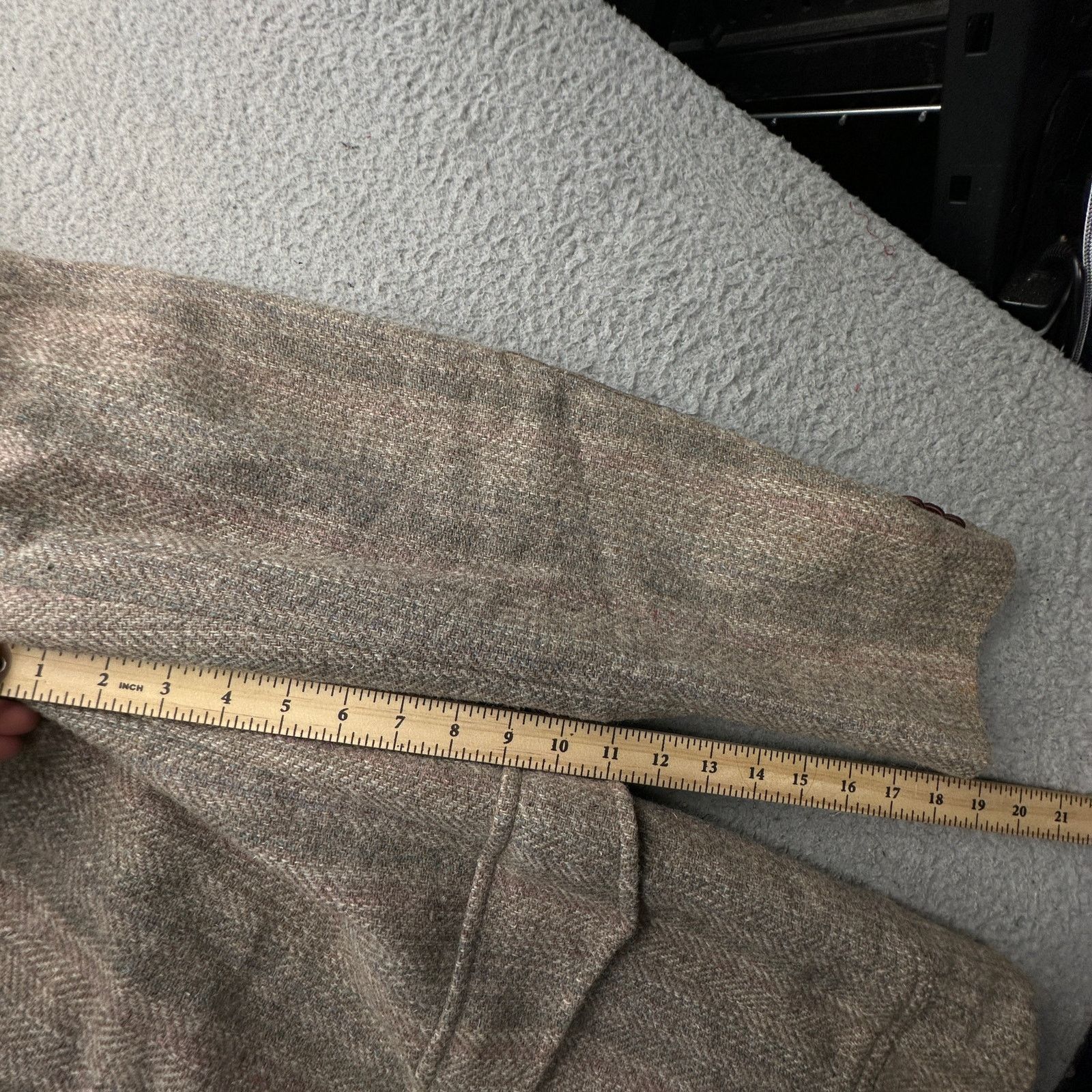 Pendleton Vintage Pendleton Tweed Sport Coat Blazer Mens 42 Long Large Size US L / EU 52-54 / 3 - 6 Thumbnail