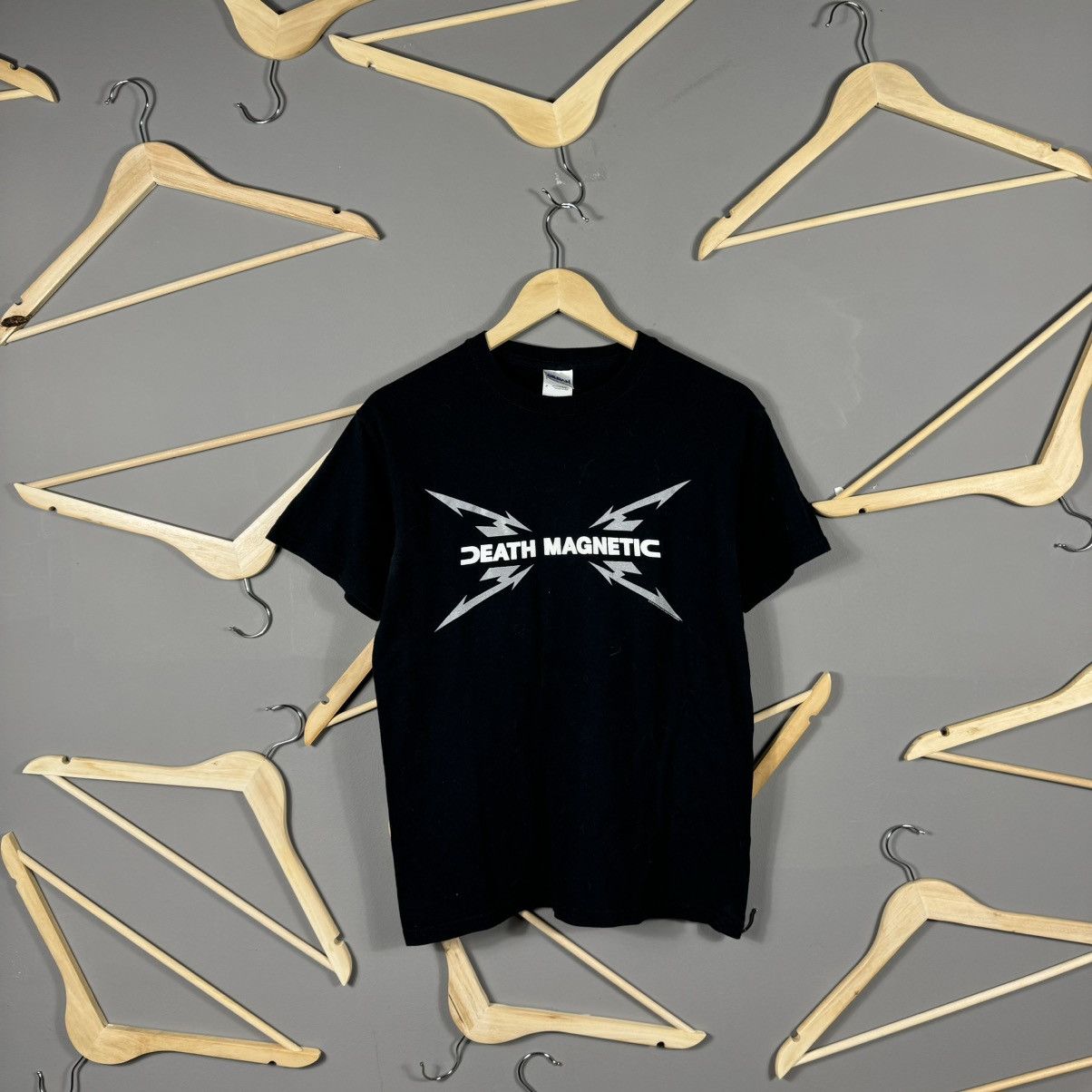 Band Tees × Metallica × Vintage Metallica 2008 Death Magnetic T-shirt Size US S / EU 44-46 / 1 - 1 Thumbnail