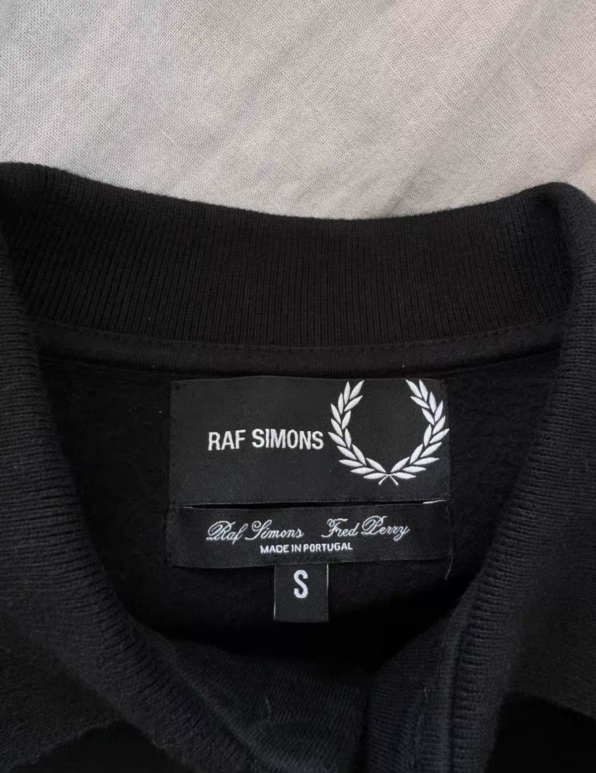 Raf Simons RAF SIMONS x Fred Perry Silver Laurel Wreath Hoodie Size US S / EU 44-46 / 1 - 3 Thumbnail