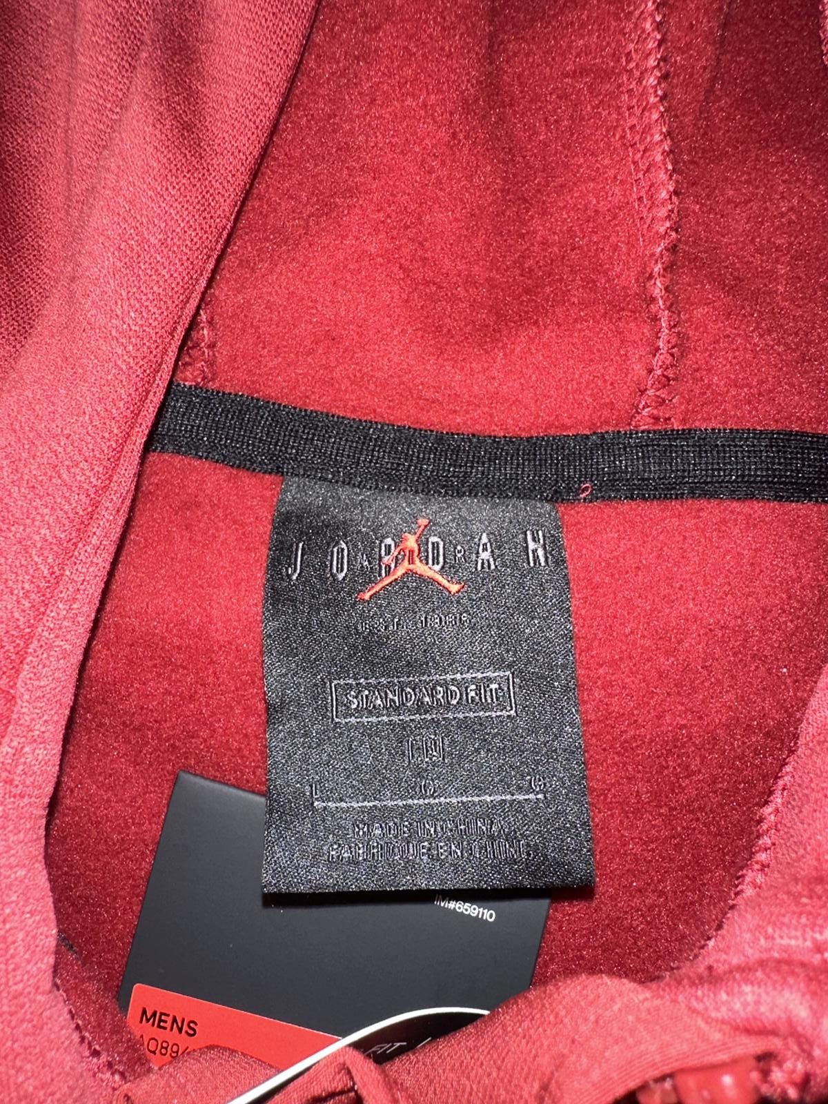 Designer Jordan Brand Men’s Crimson Oklahoma Sooners Pregame Half-Zip Hoodie Sample Size US L / EU 52-54 / 3 - 3 Thumbnail