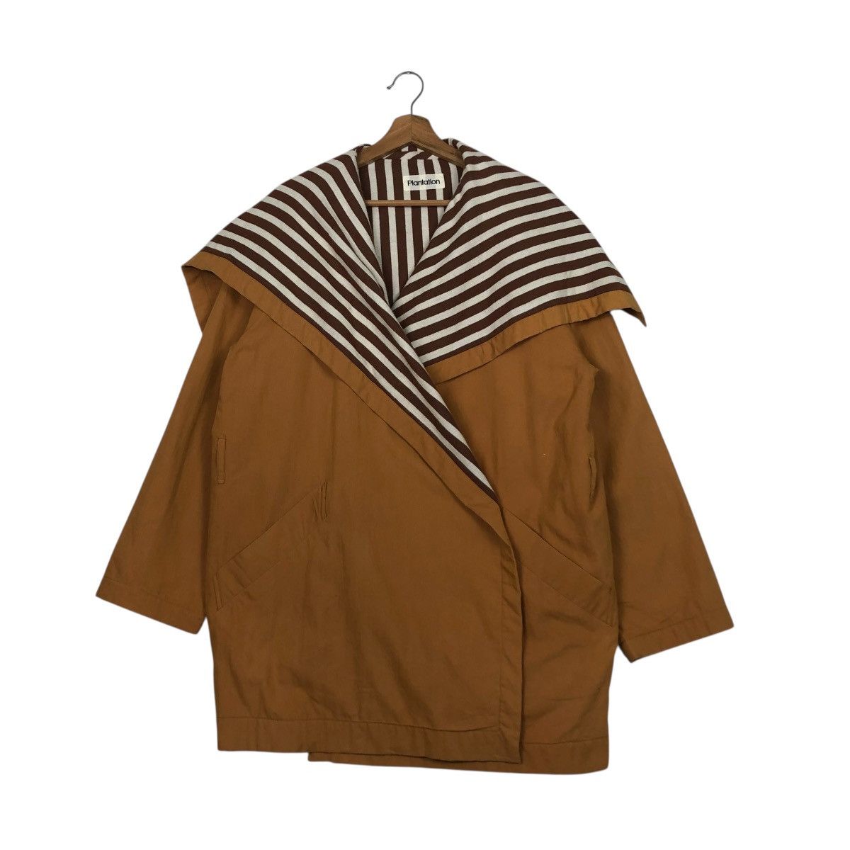 Issey Miyake 🔥VINTAGE PLANTATION ISSEY MIYAKE LONG JACKET DOUBLE BREAST Size US M / EU 48-50 / 2 - 3 Thumbnail